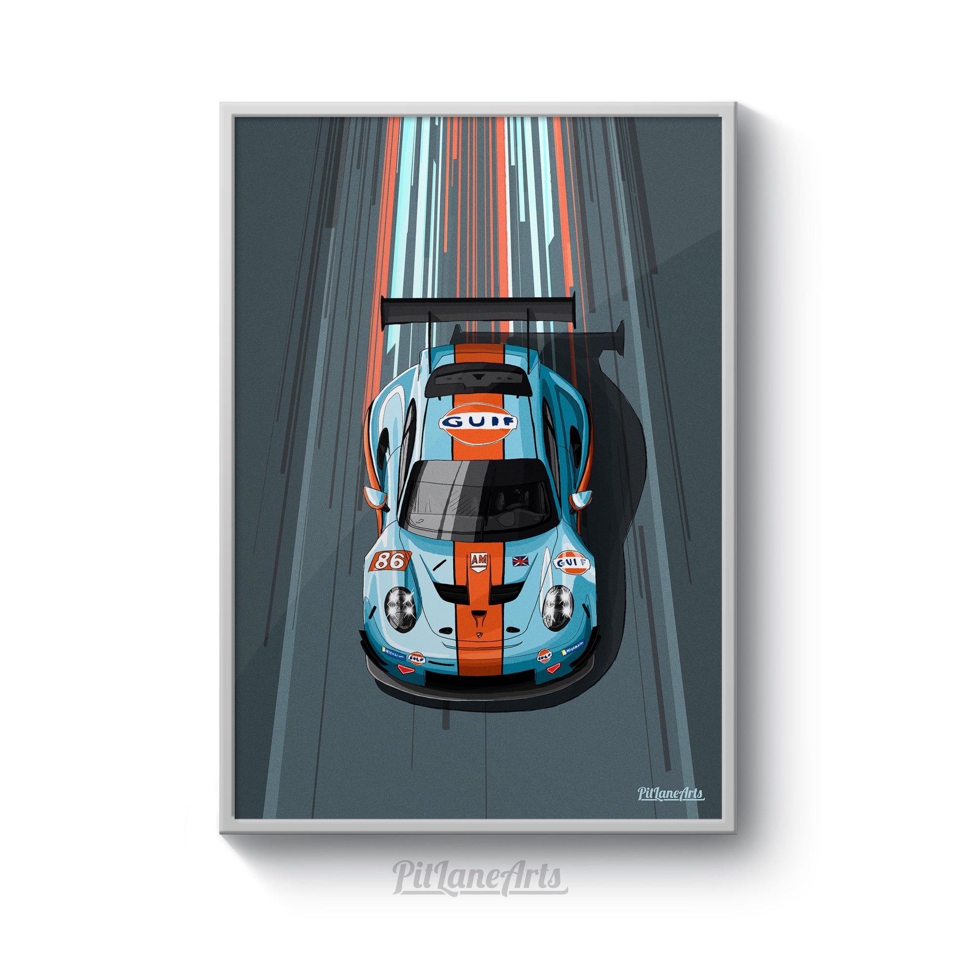 Porsche 911 RSR Print