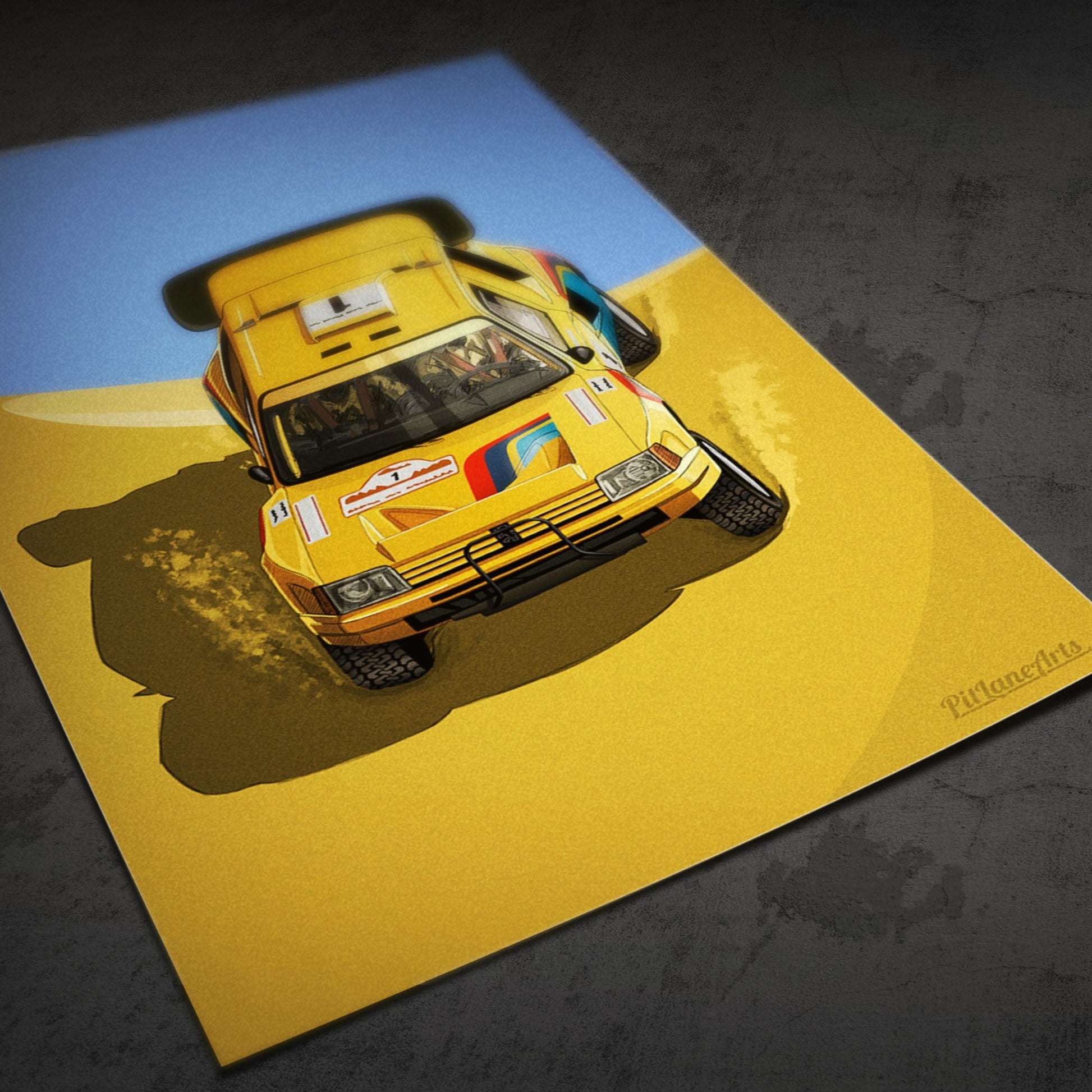 peugeot 205 t16 dakar