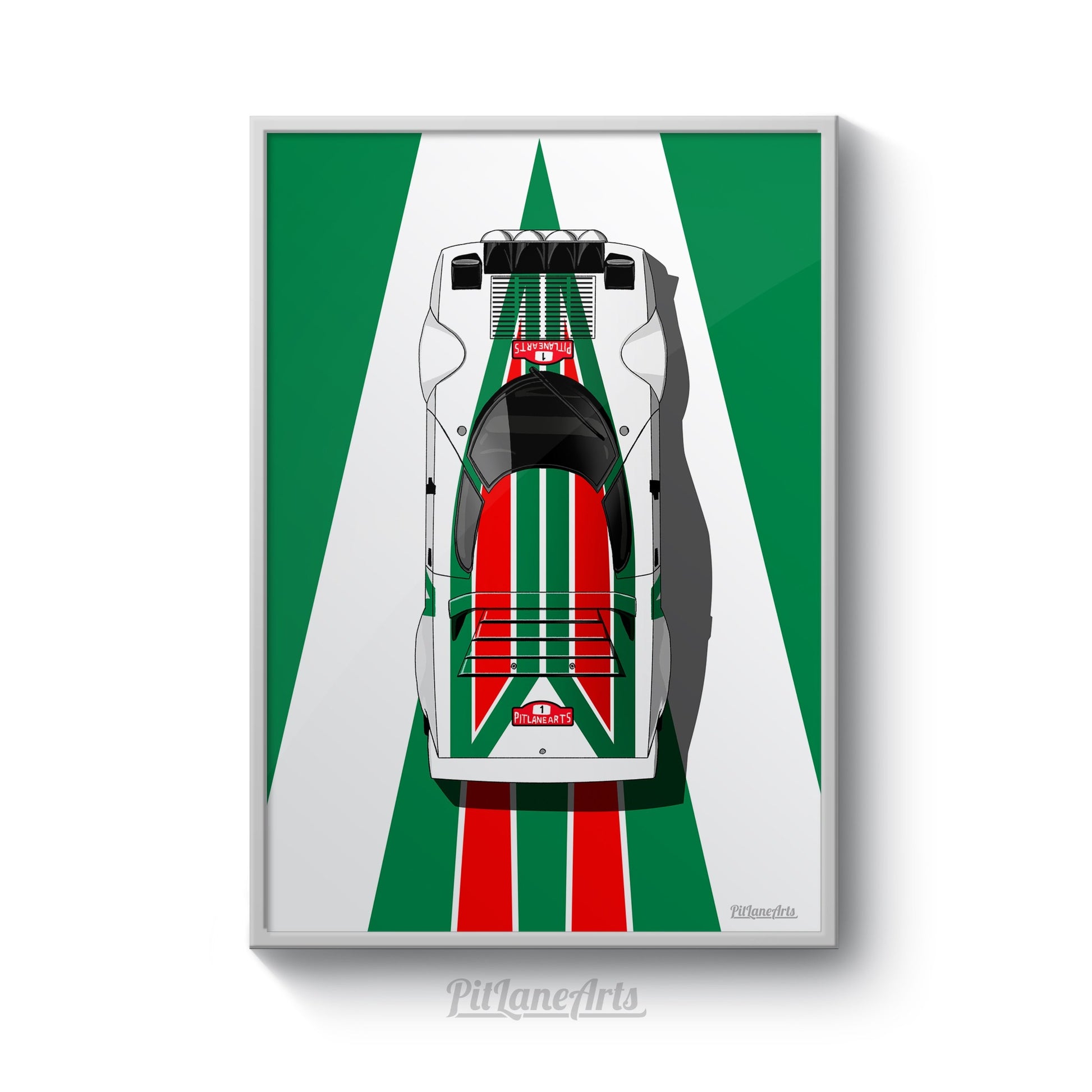 Lancia Stratos Top view