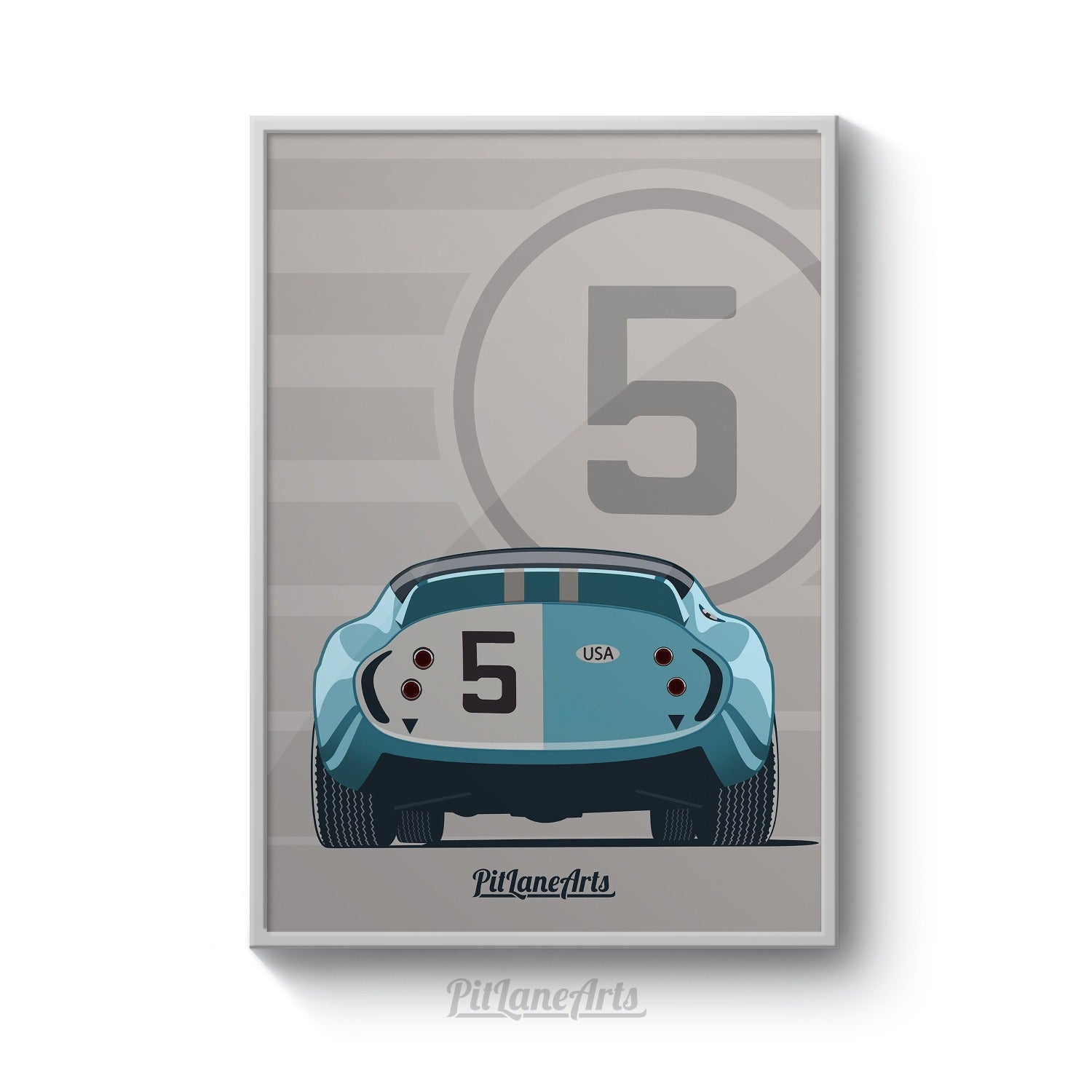 shelby daytona light blue