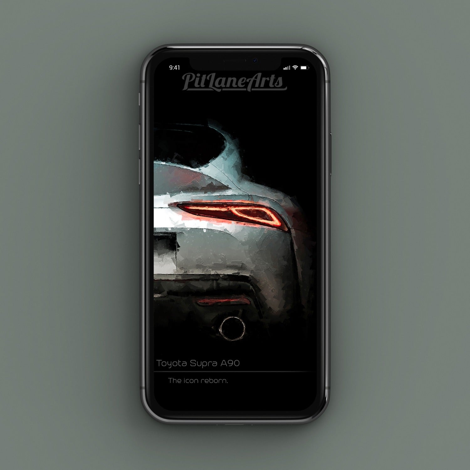 Toyota Supra A90 smartphone wallpaper