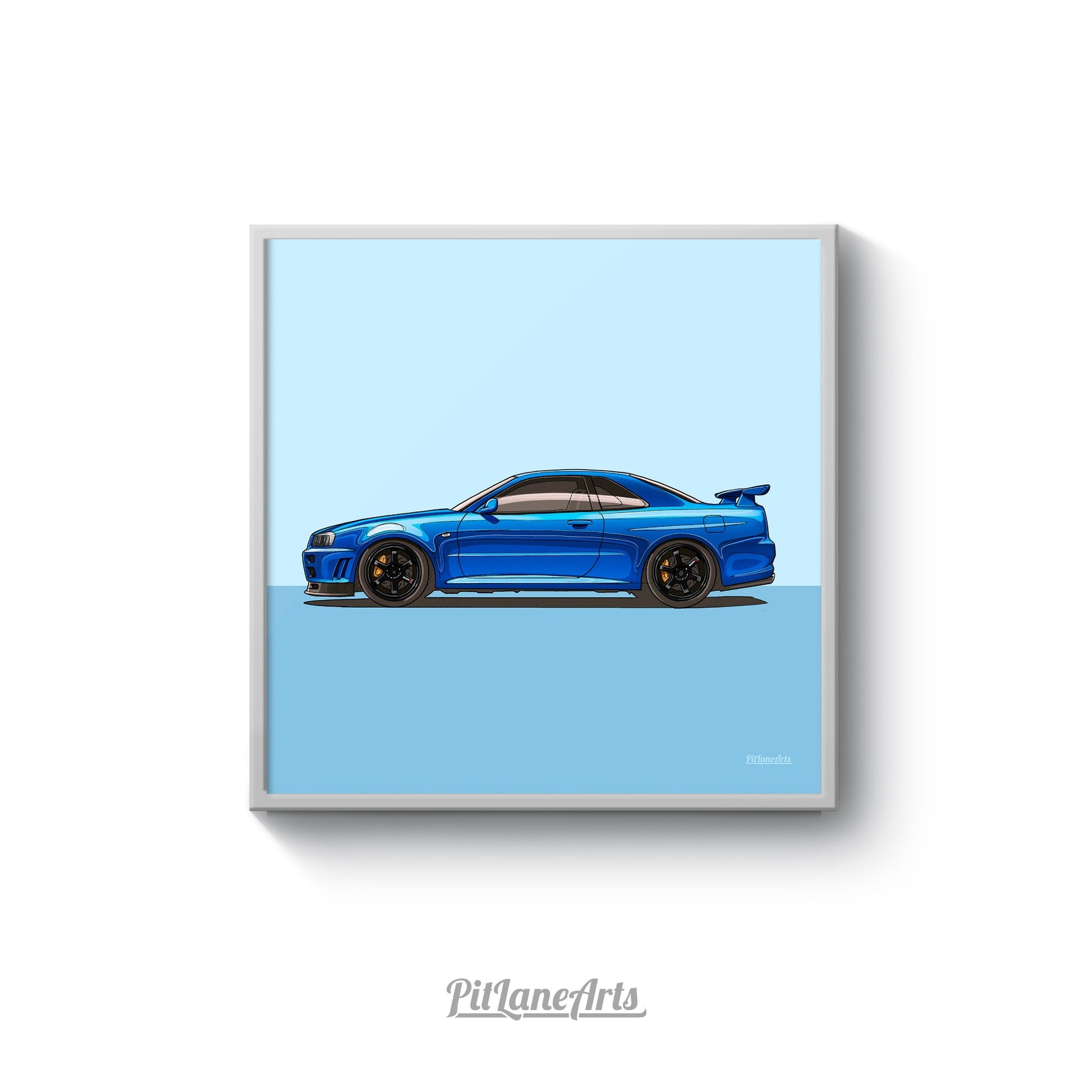 Skyline R34 print