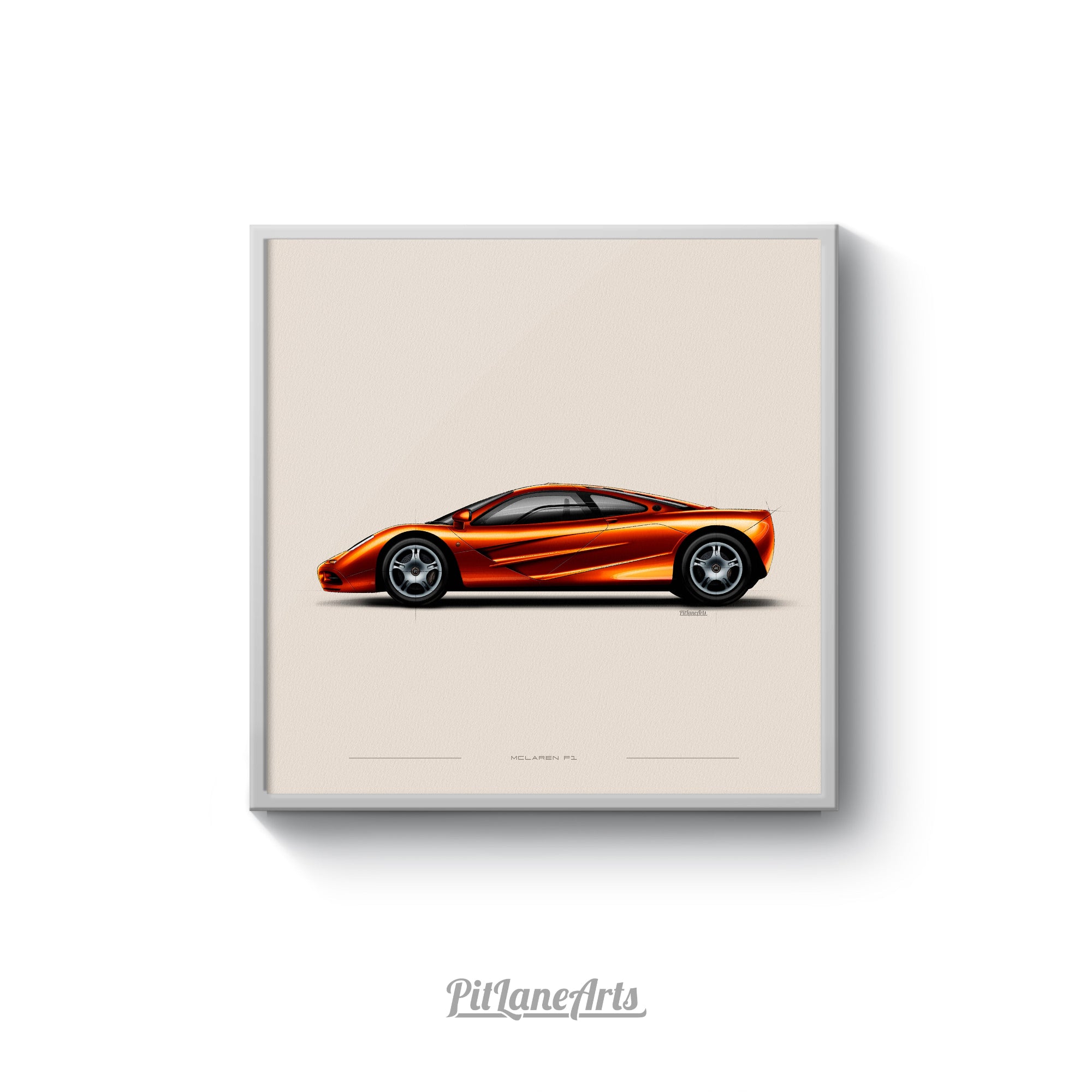 McLaren F1 print