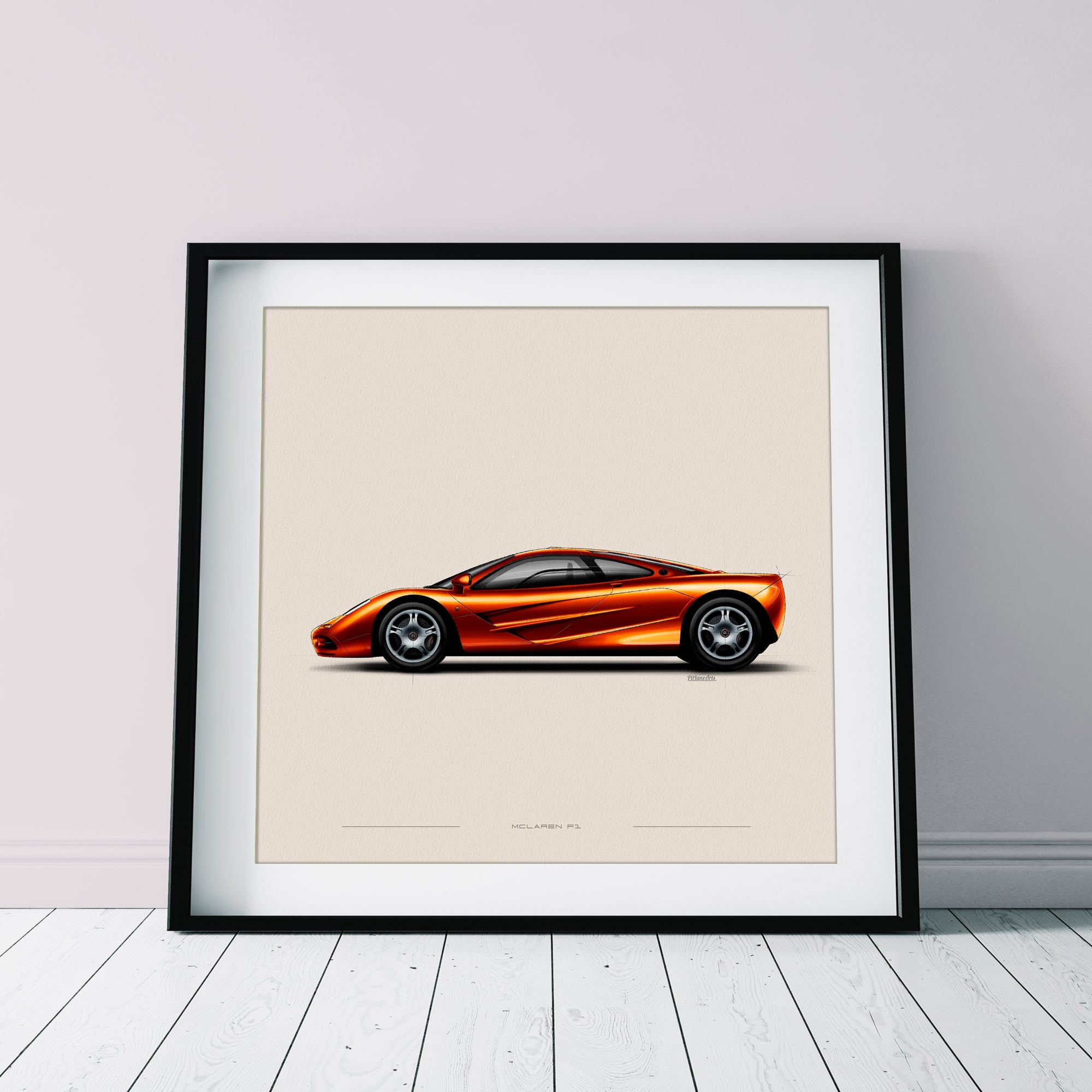 McLaren F1 print