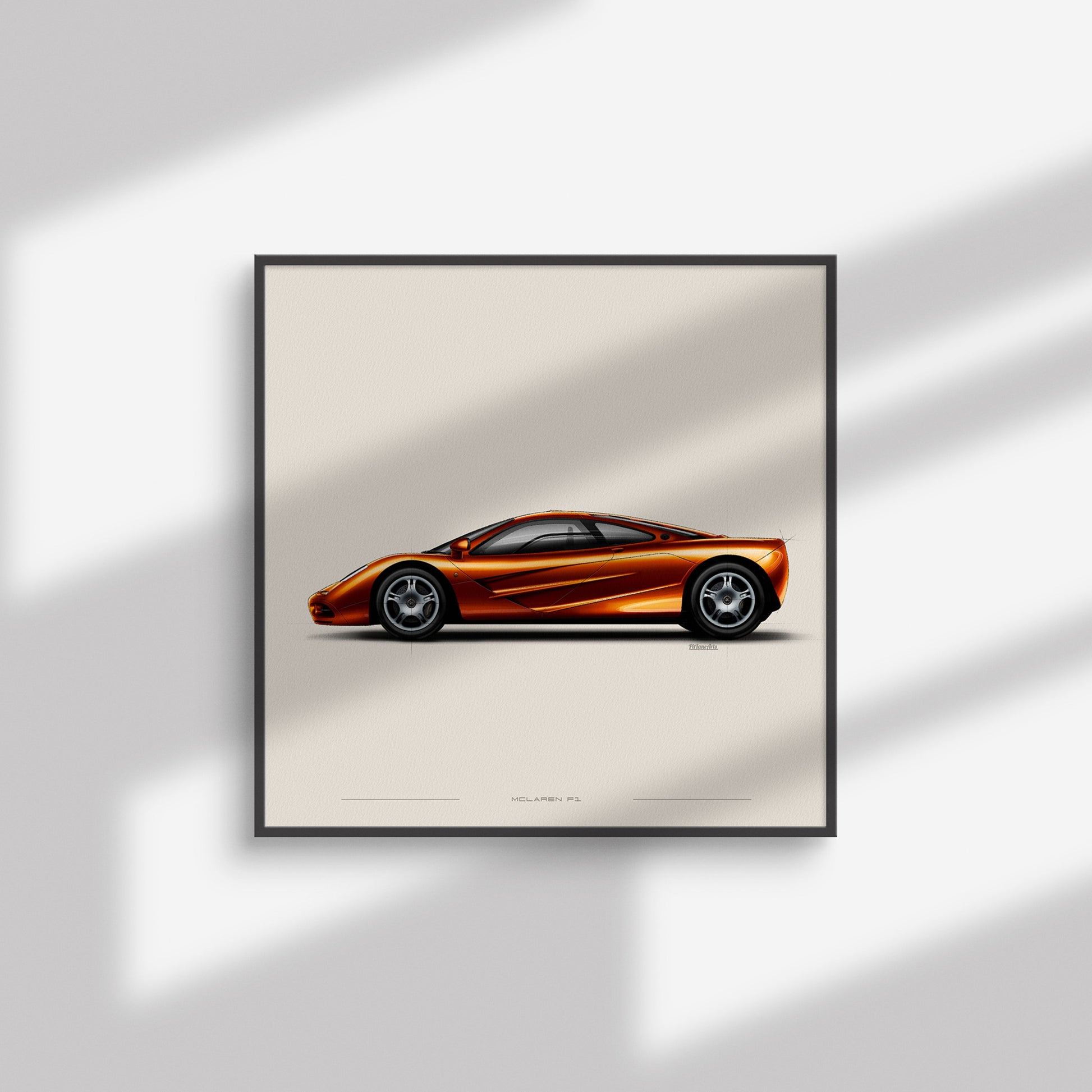 McLaren F1 print