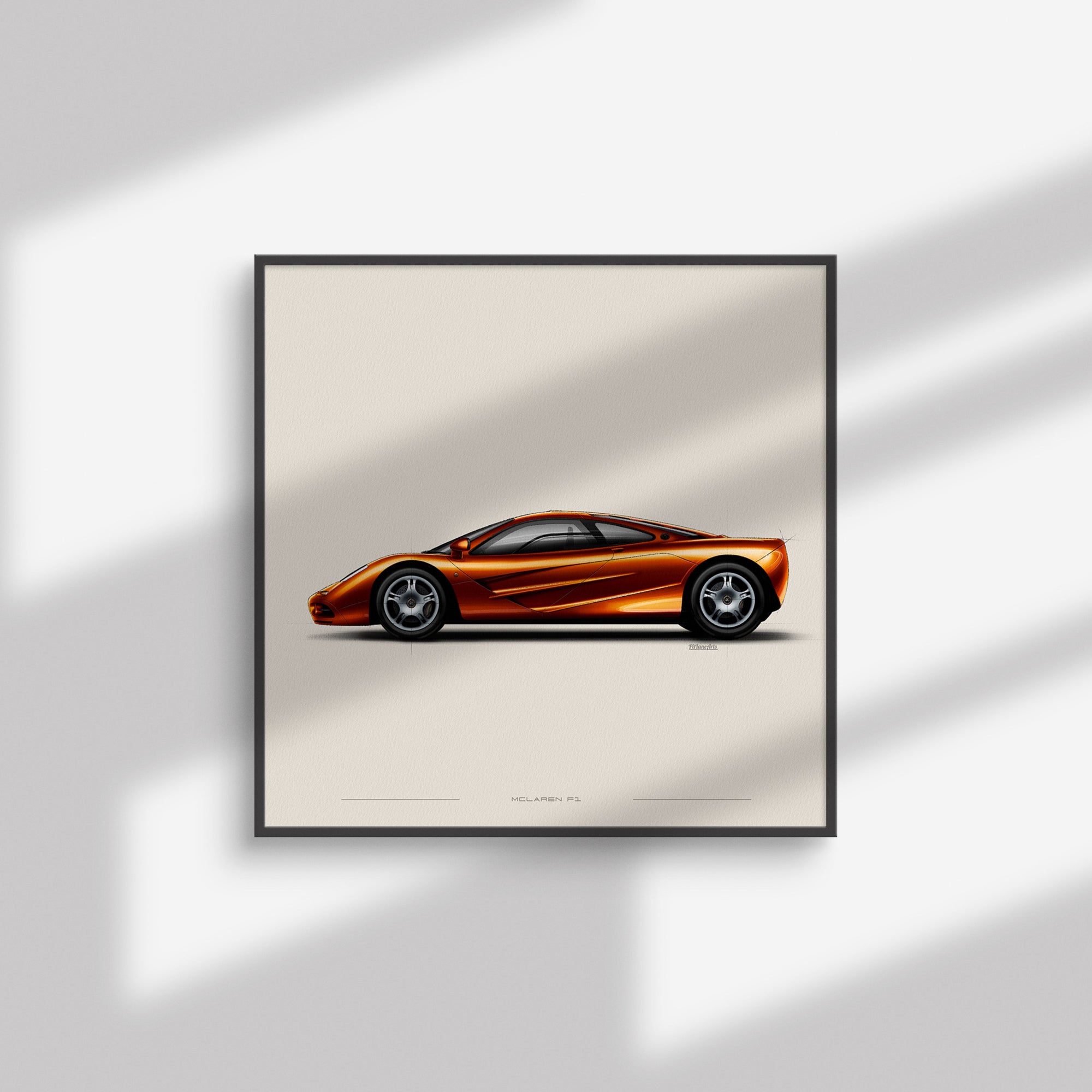 McLaren F1 print