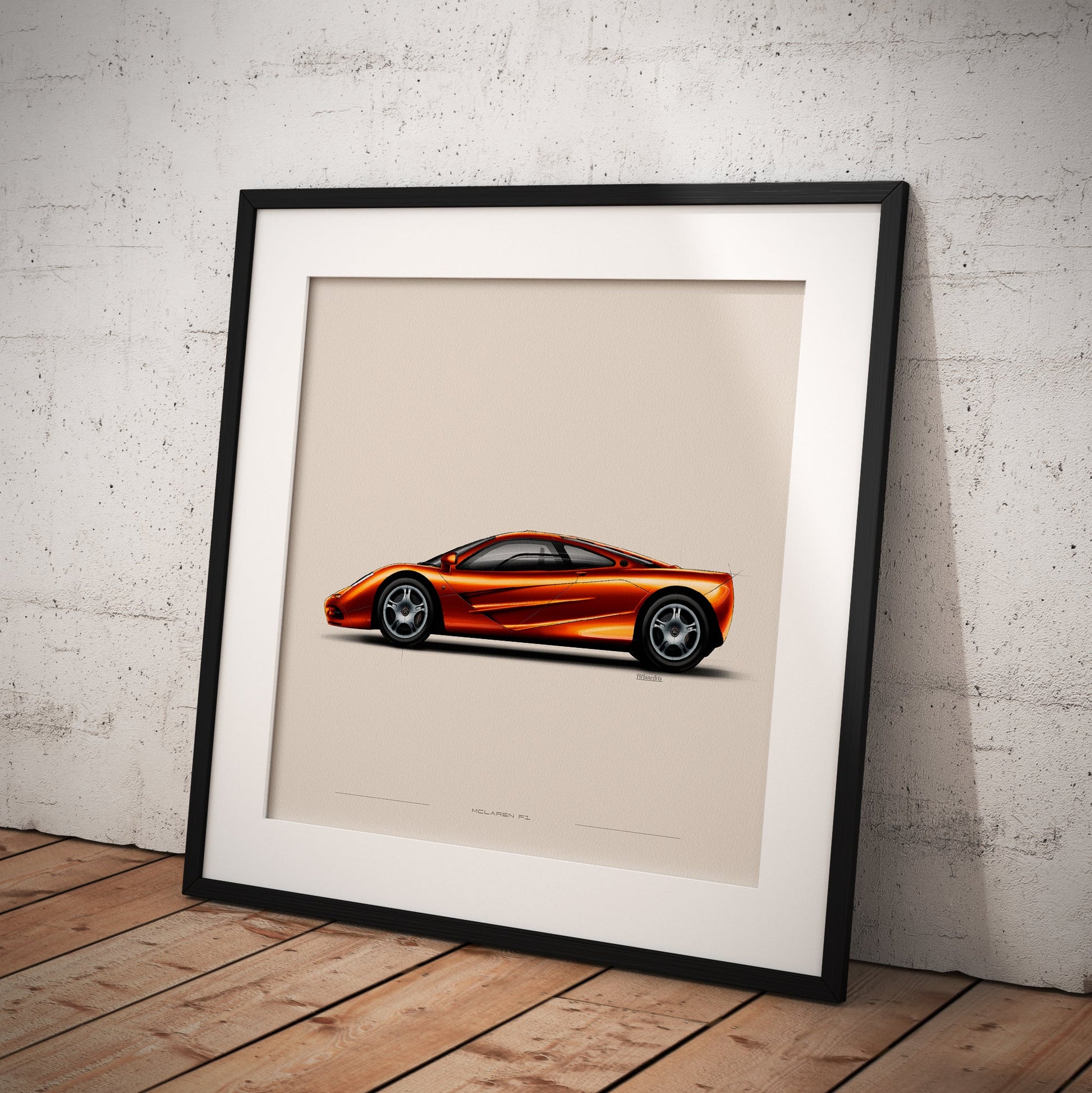 McLaren F1 print