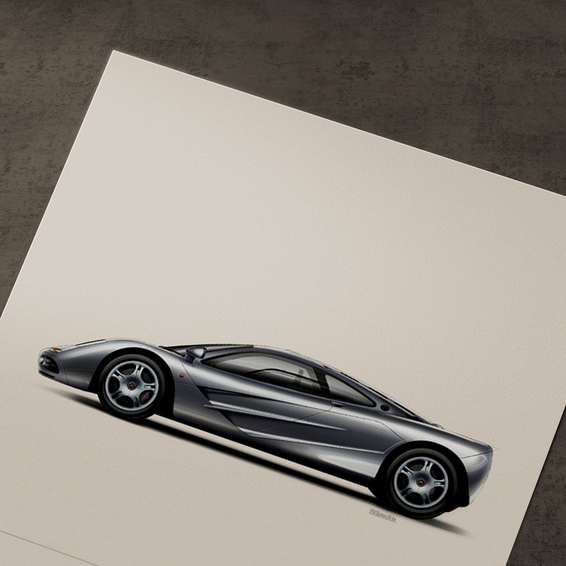 McLaren F1 print