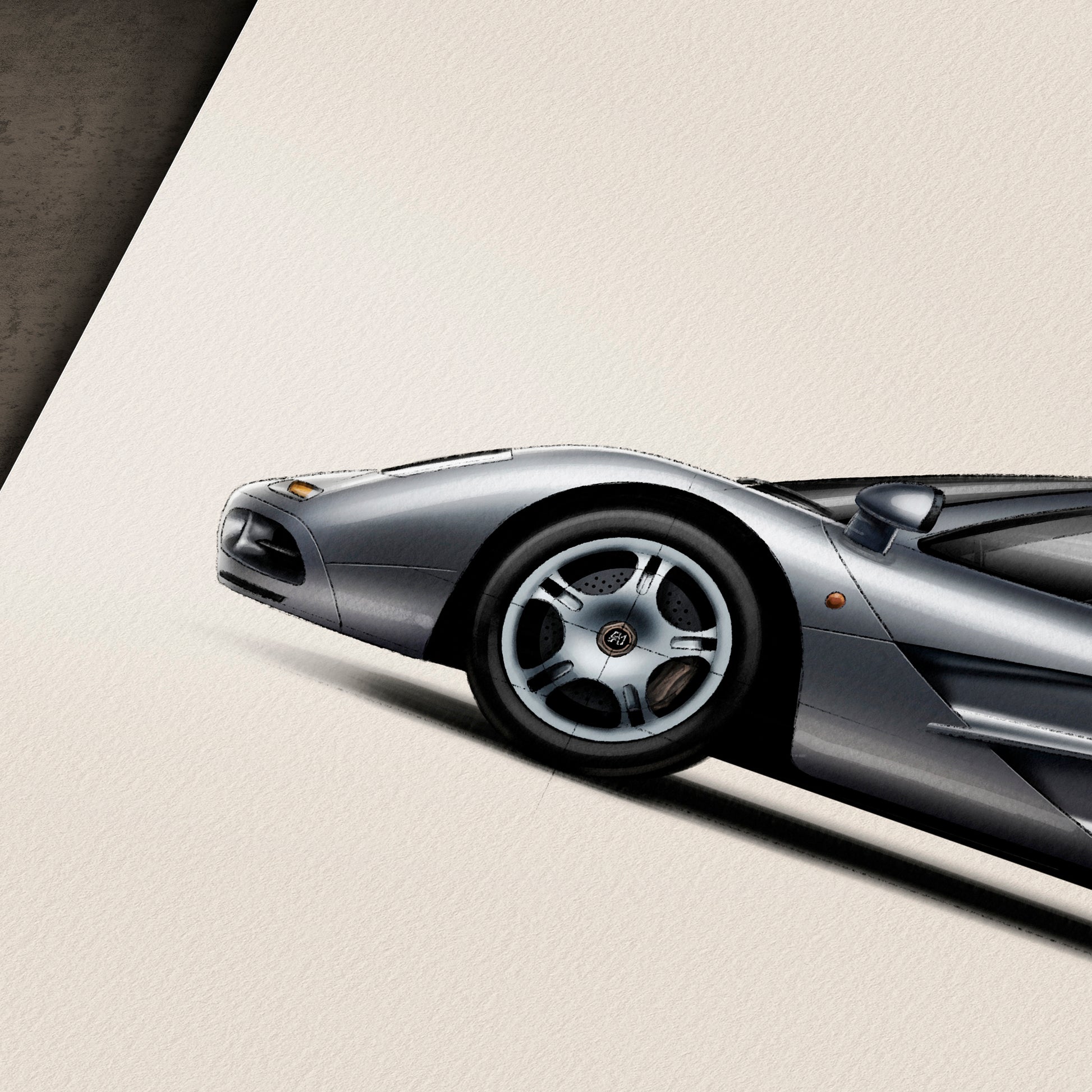 McLaren F1 print