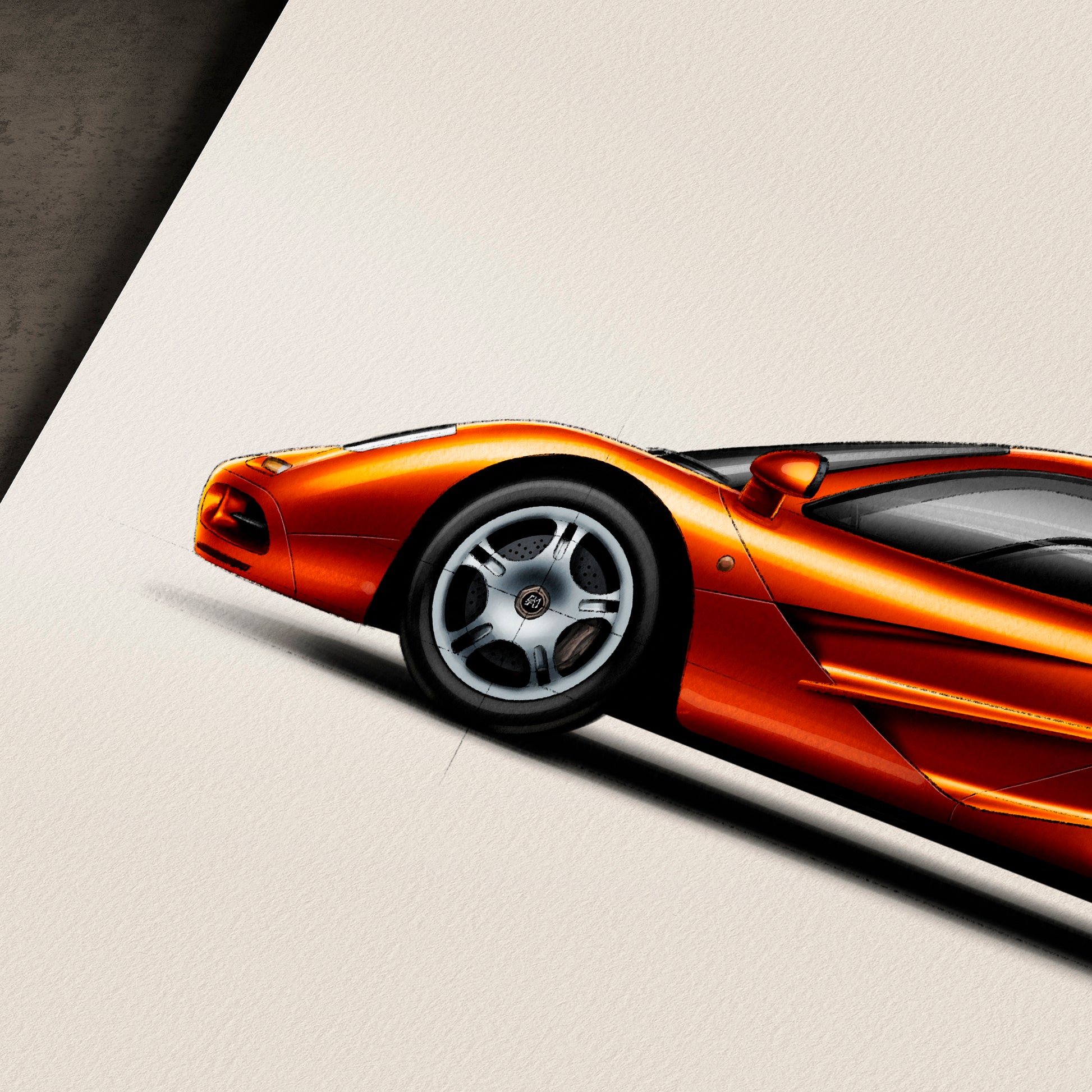 McLaren F1 print