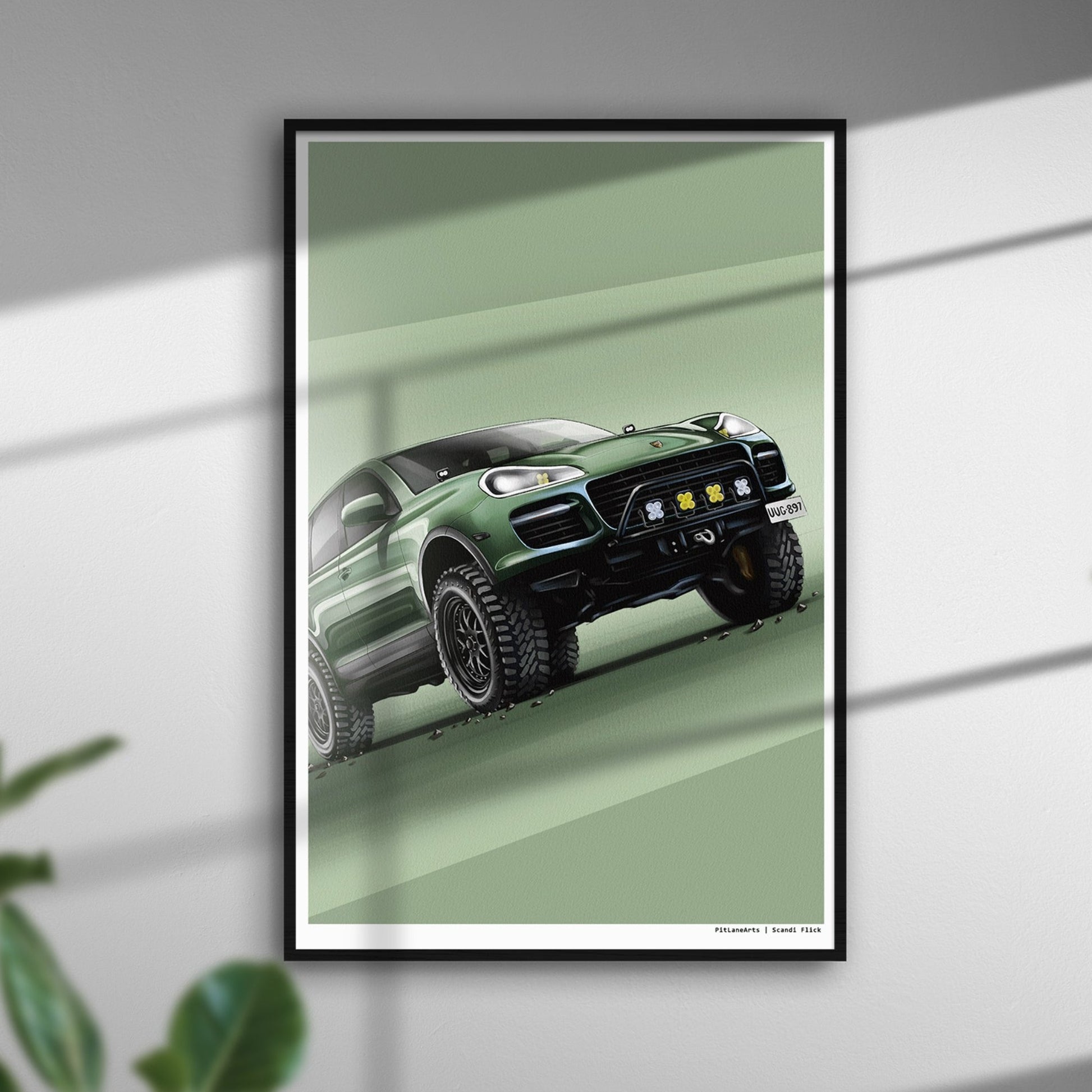 Roni Cayenne portrait tilted print