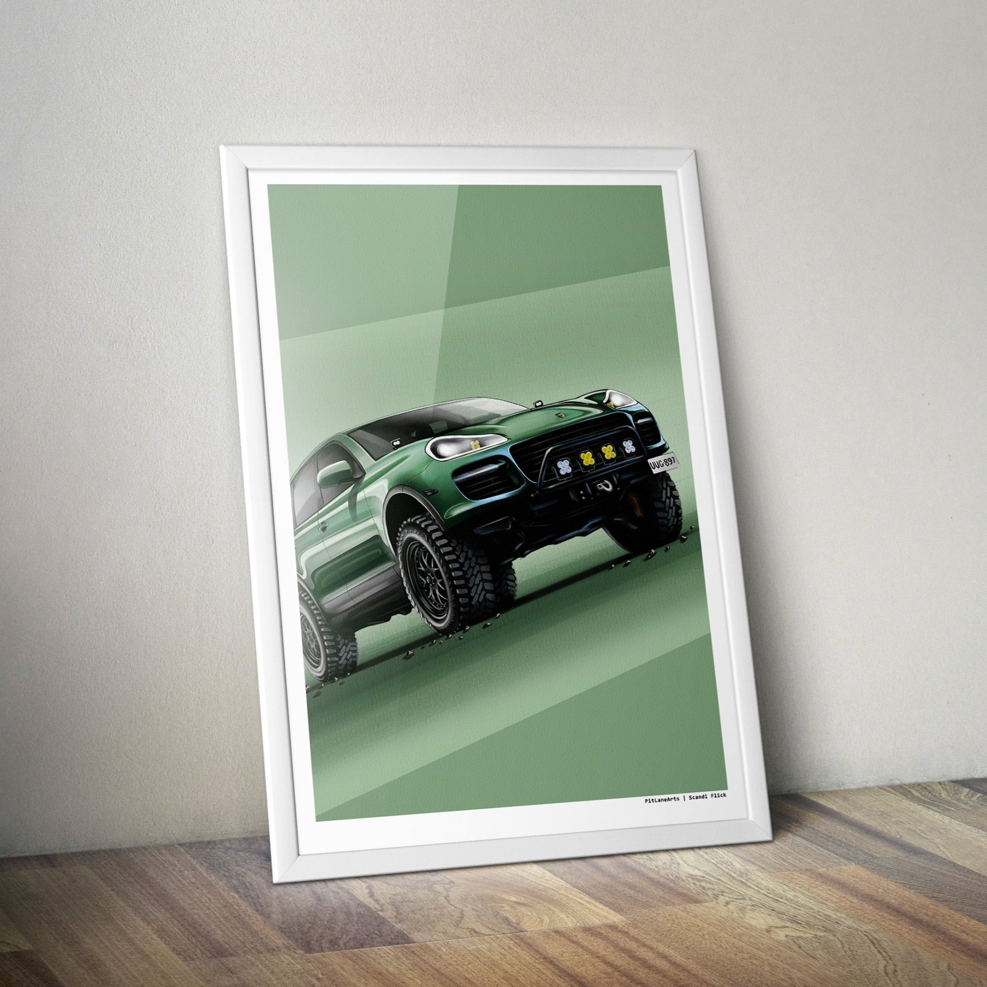 Roni Cayenne portrait tilted print