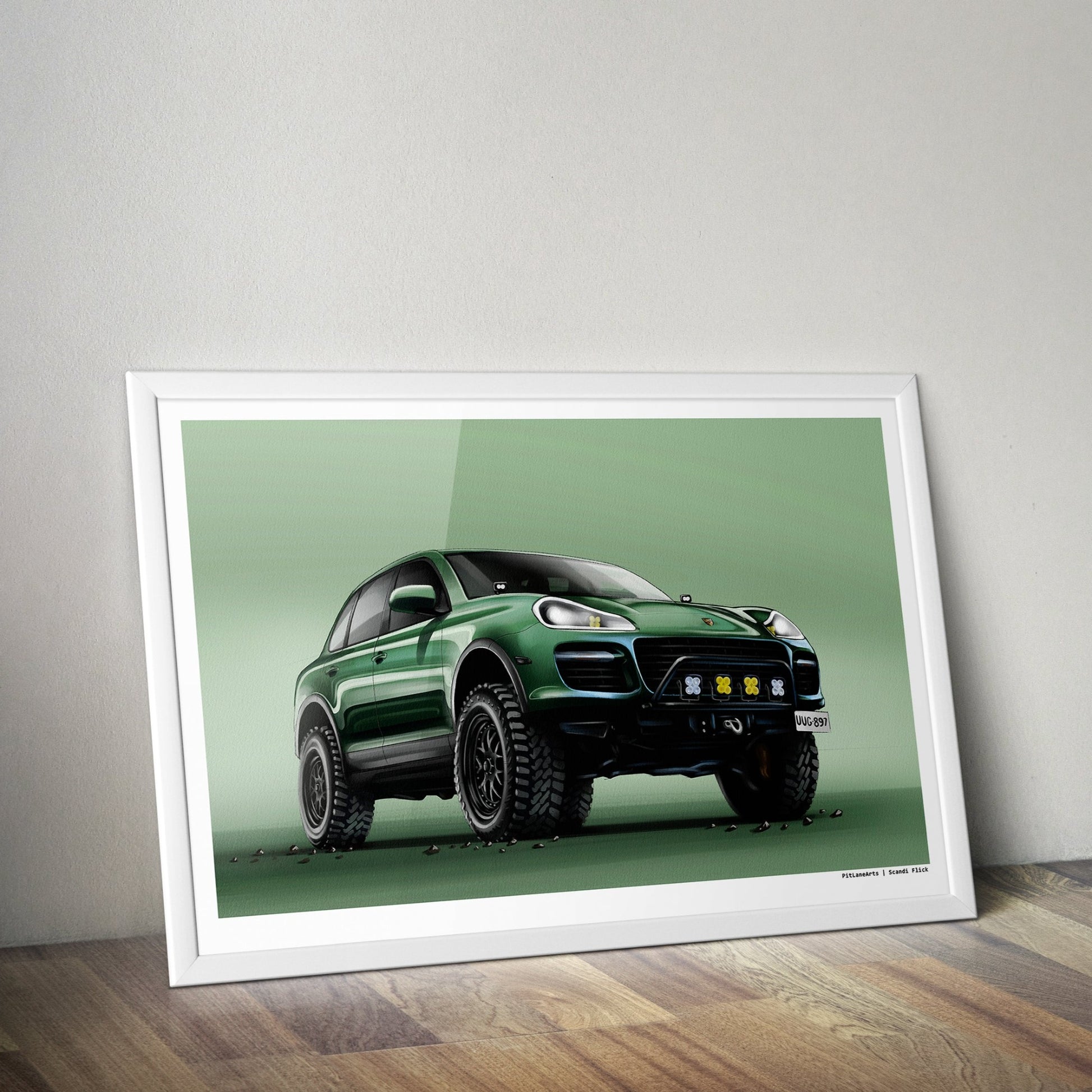 Roni Cayenne Landscape print