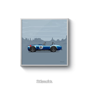 Shelby Cobra Print