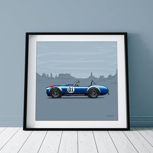 Shelby Cobra Print
