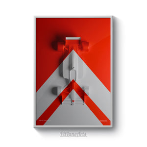 McLaren MP4-4 Race Car Artwork