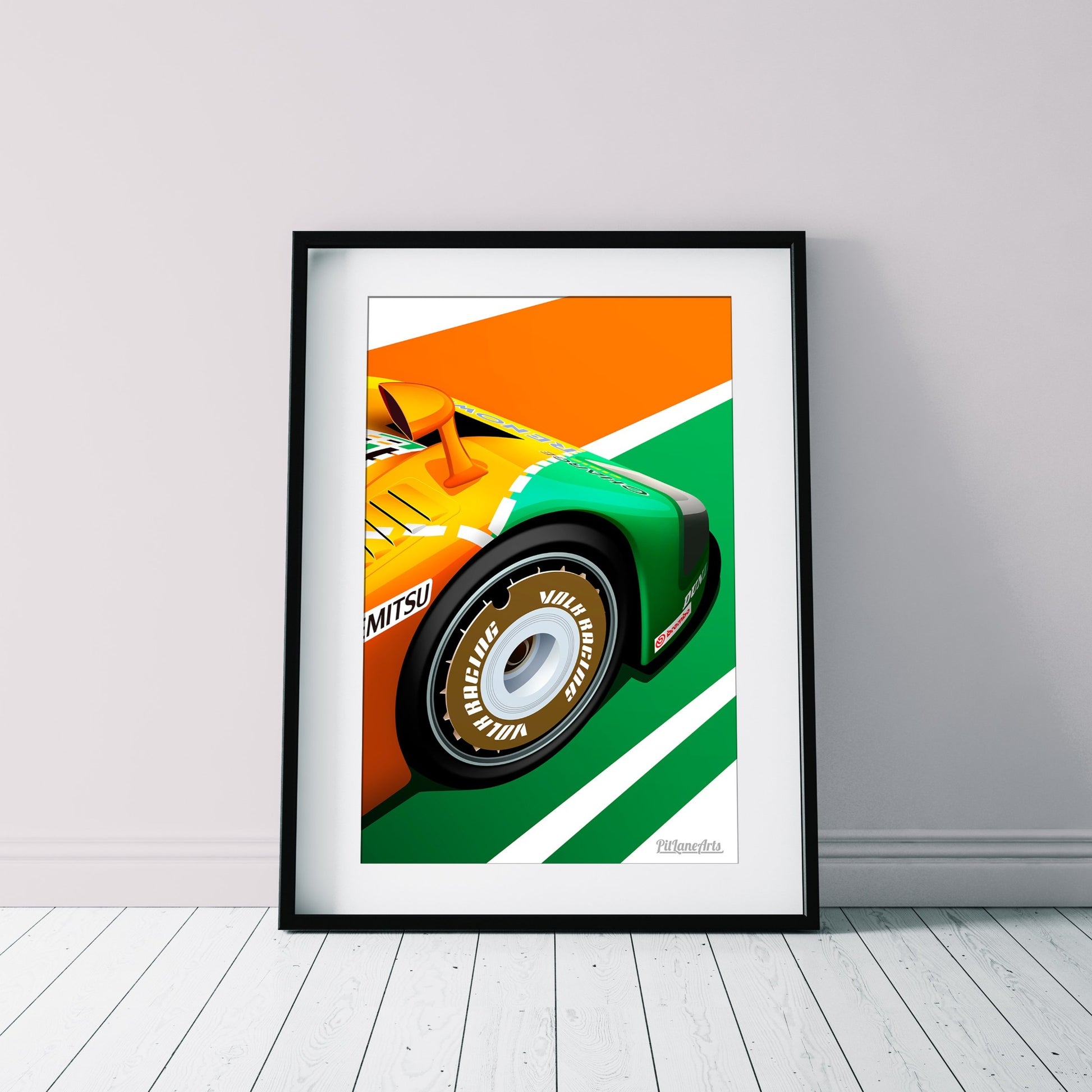 Mazda 787 front detail