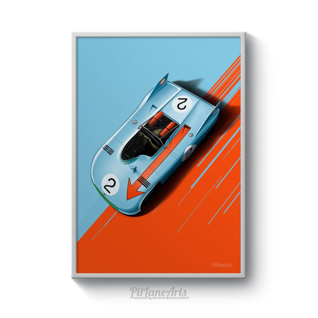 Porsche 908 print