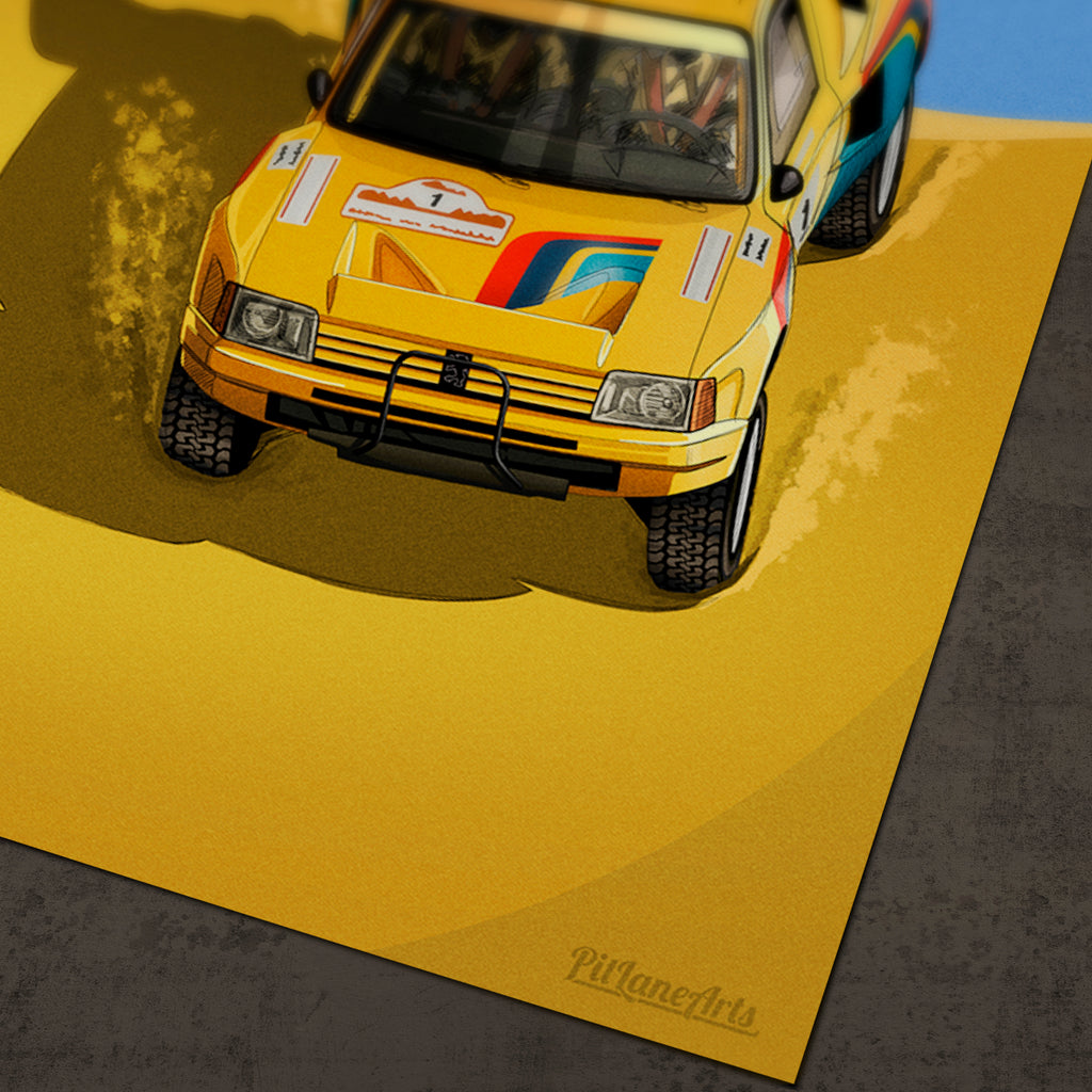 peugeot 205 t16 dakar