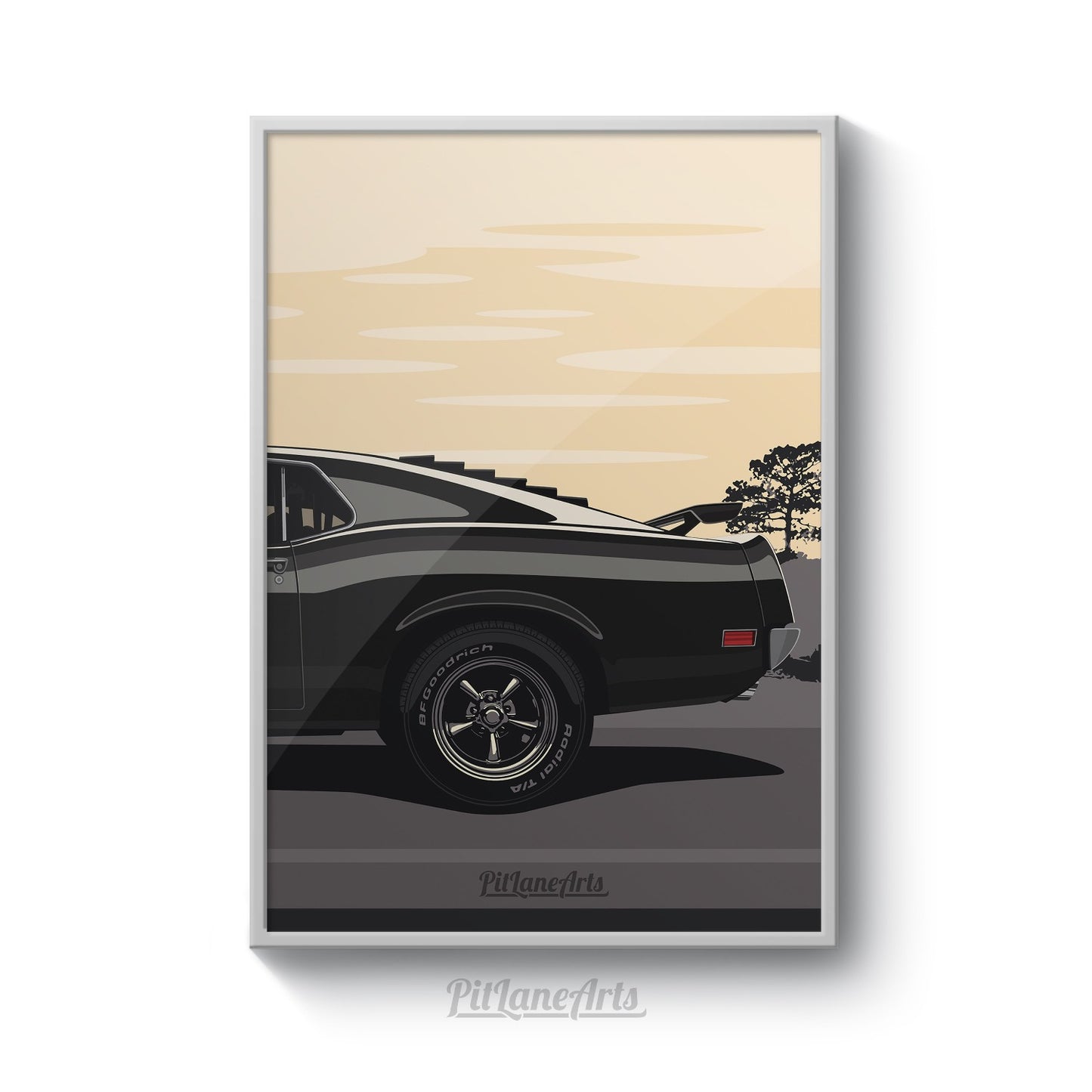 Ford mustang Mach 1 Print