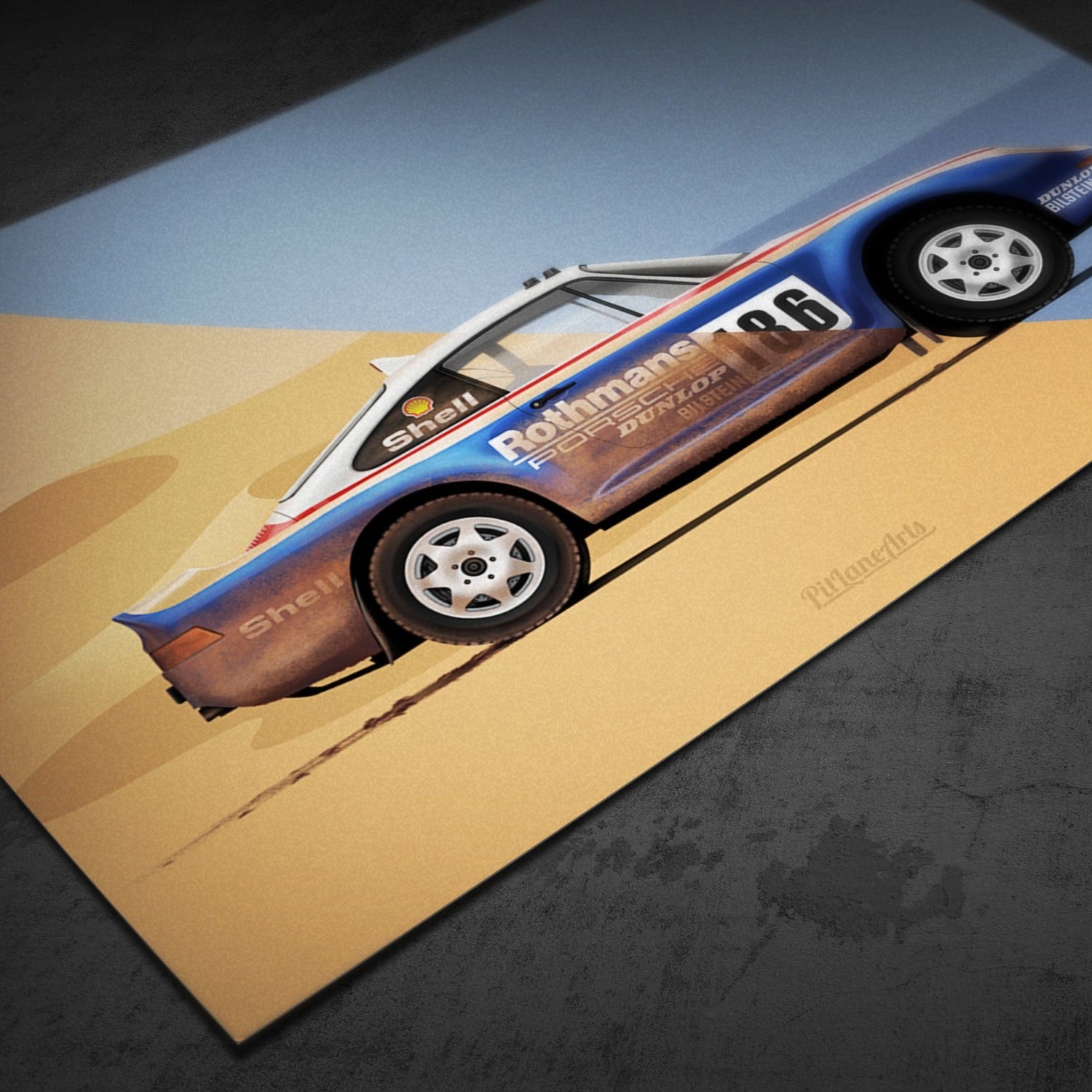 Porsche 959 Dakar Print