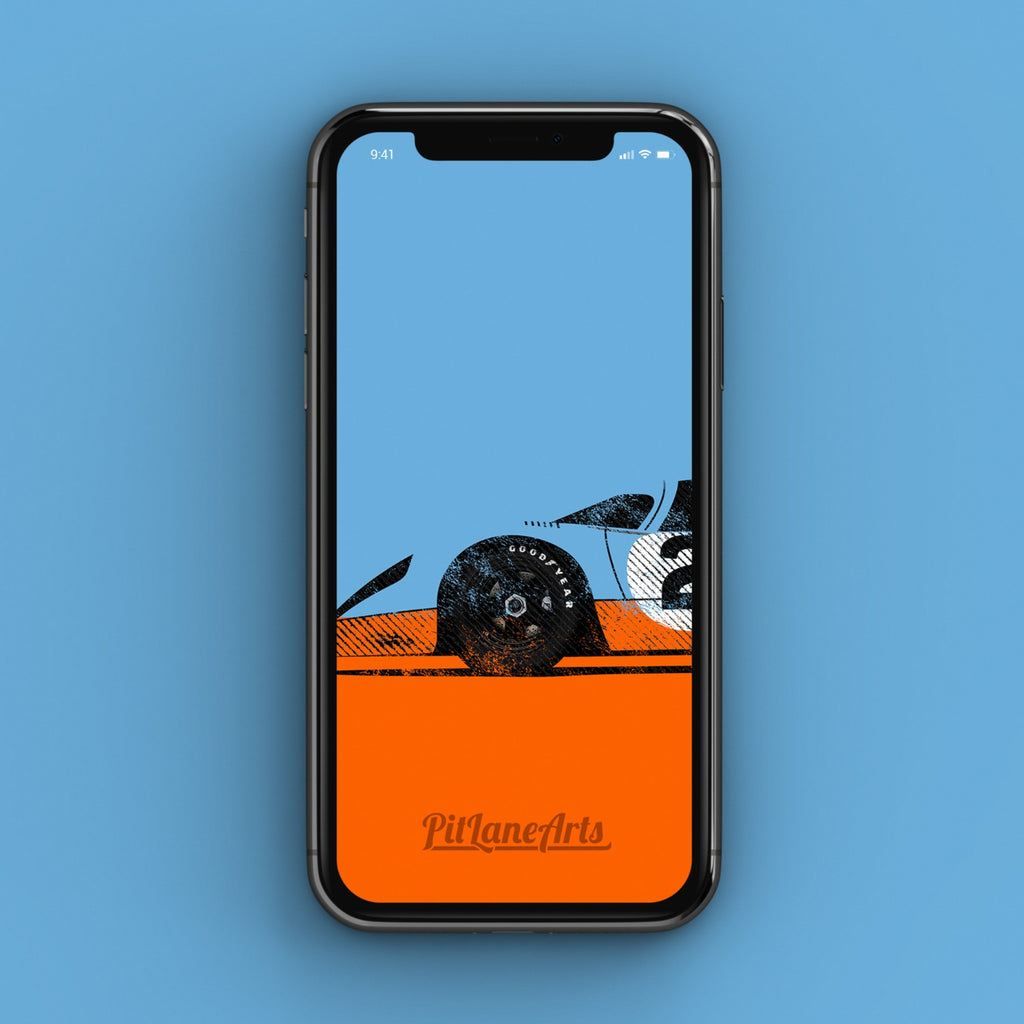 917 Le Mans Race Car smartphone wallpaper
