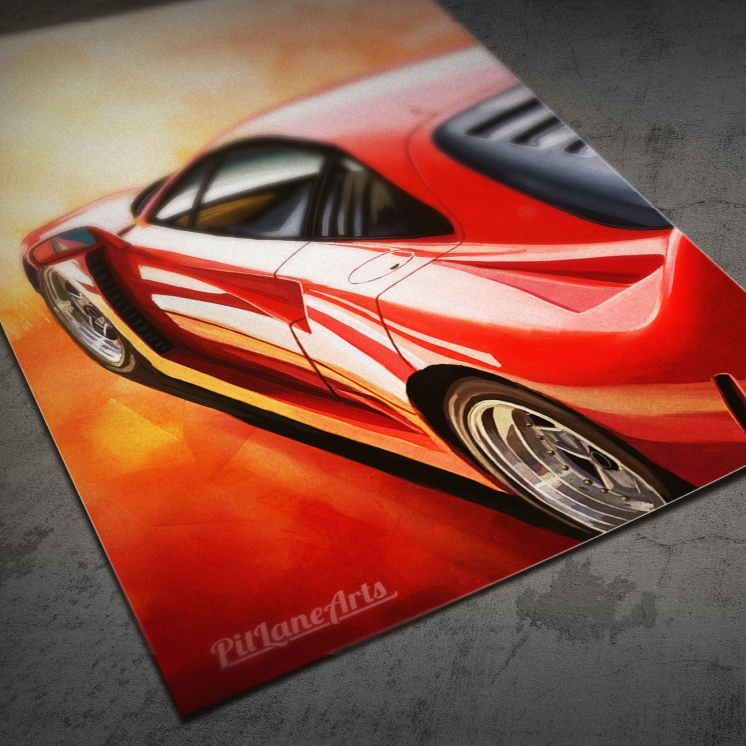 ferrari f40 print