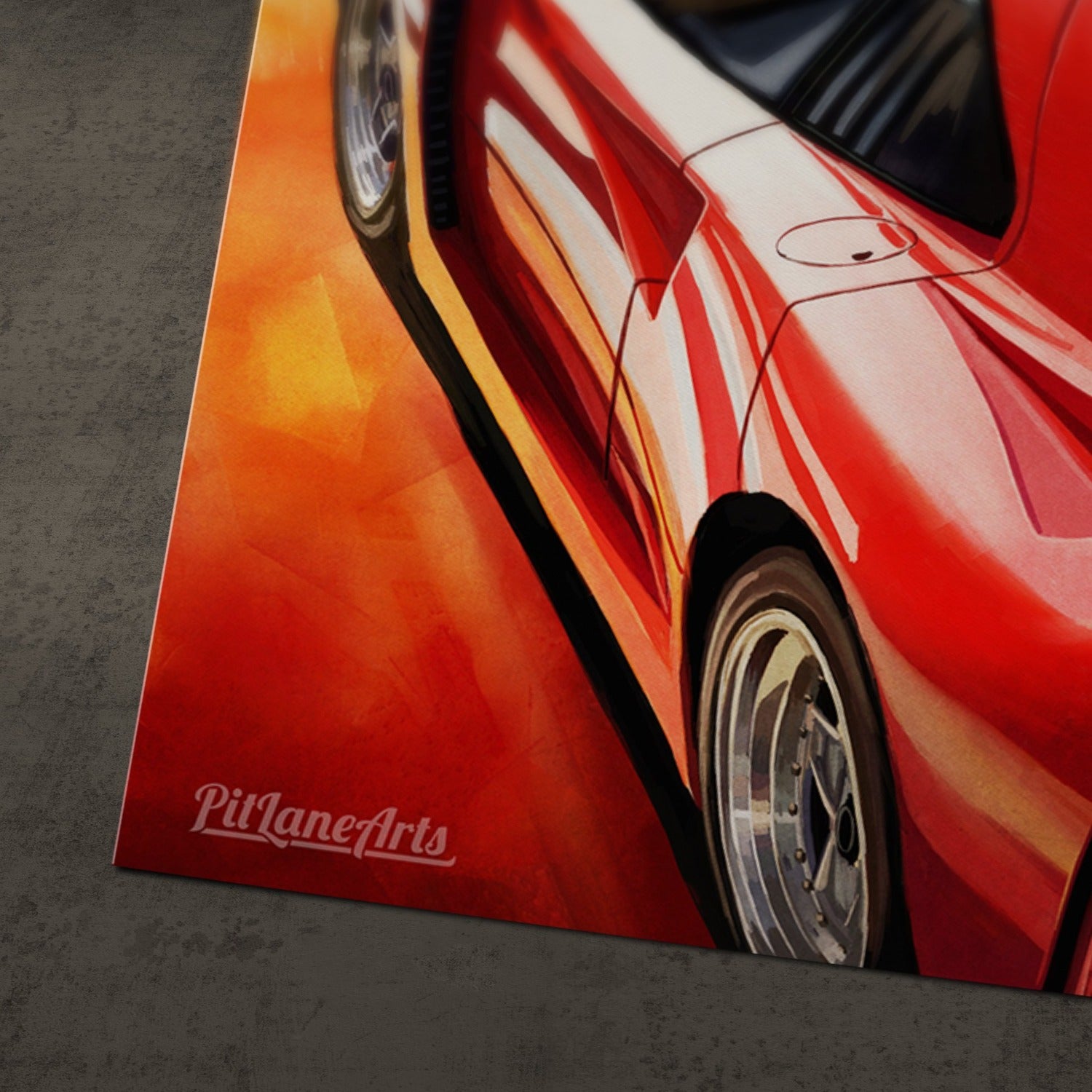 ferrari f40 print