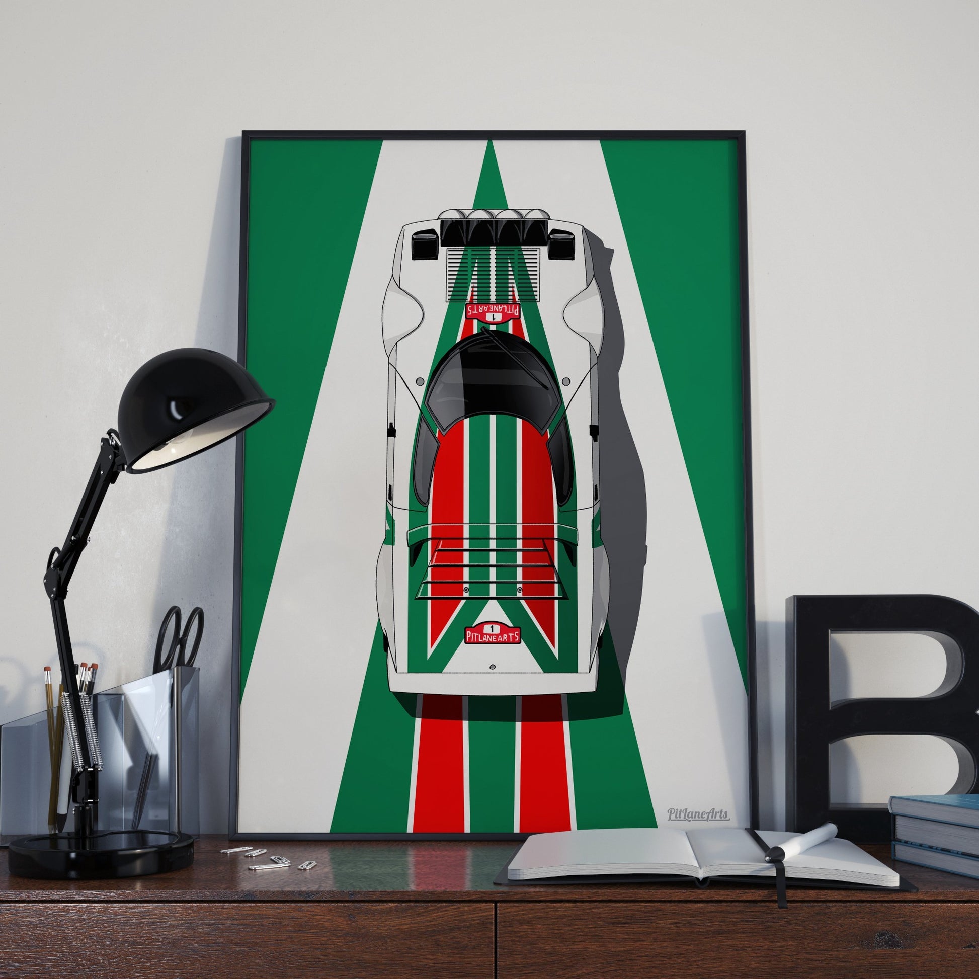 Lancia Stratos Top view