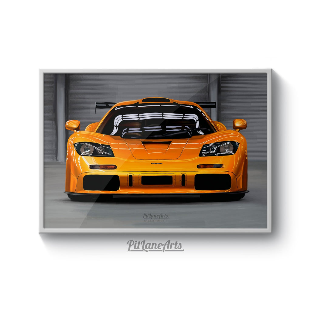 McLaren F1 print