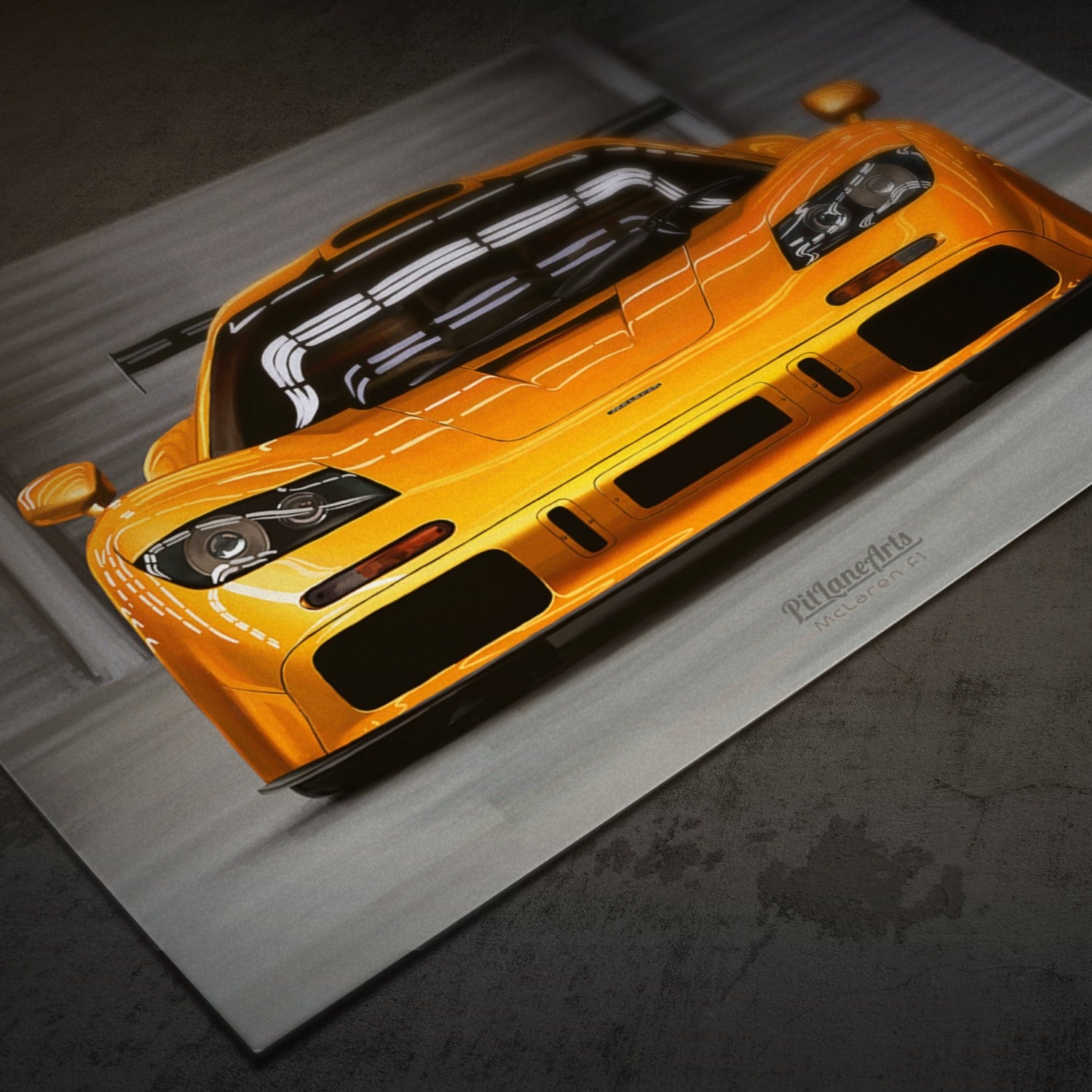 McLaren F1 print