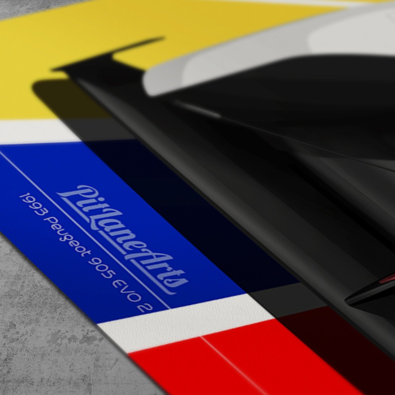 Peugeot 905 EVO 2 Print detail 2