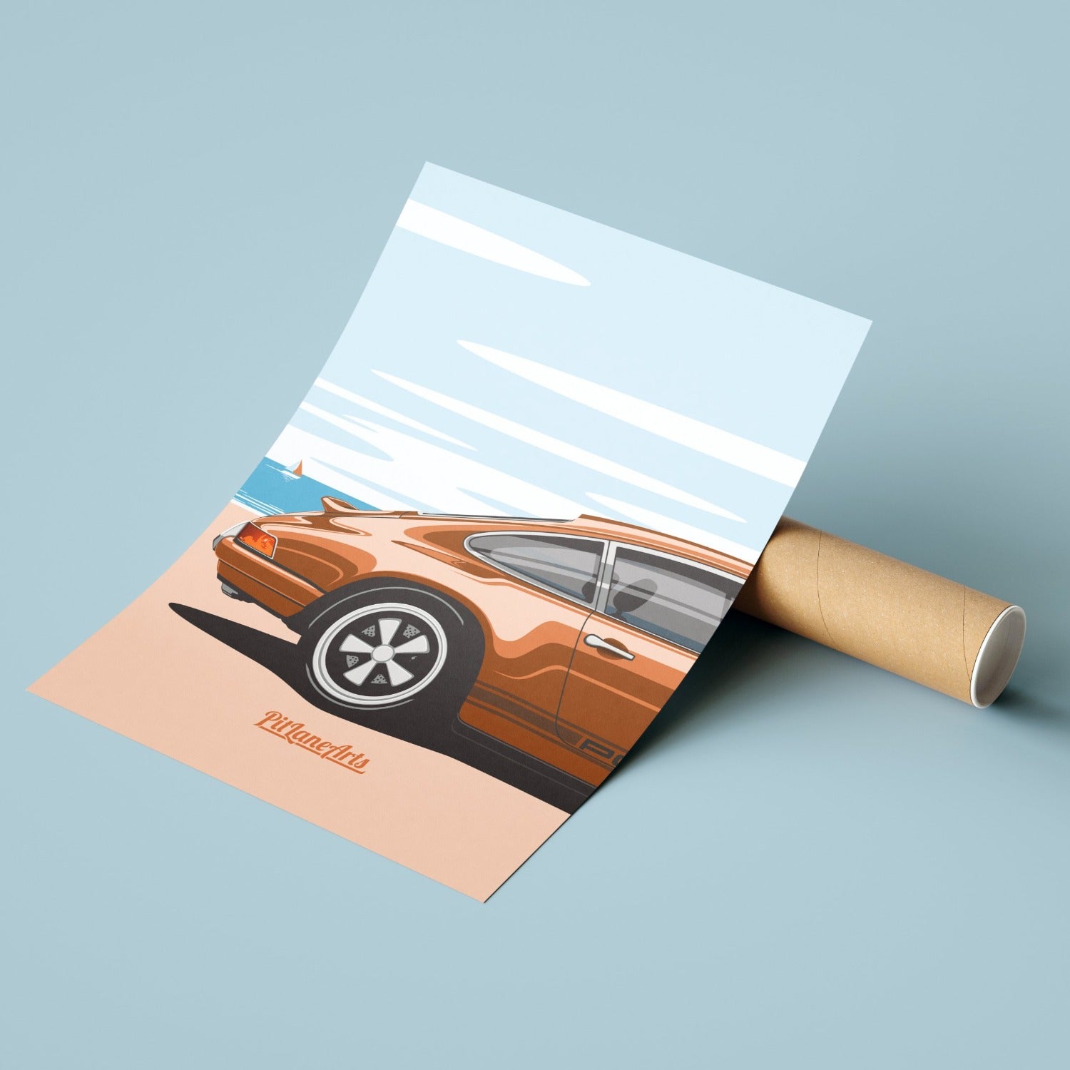Classic Porsche 911 Print paper