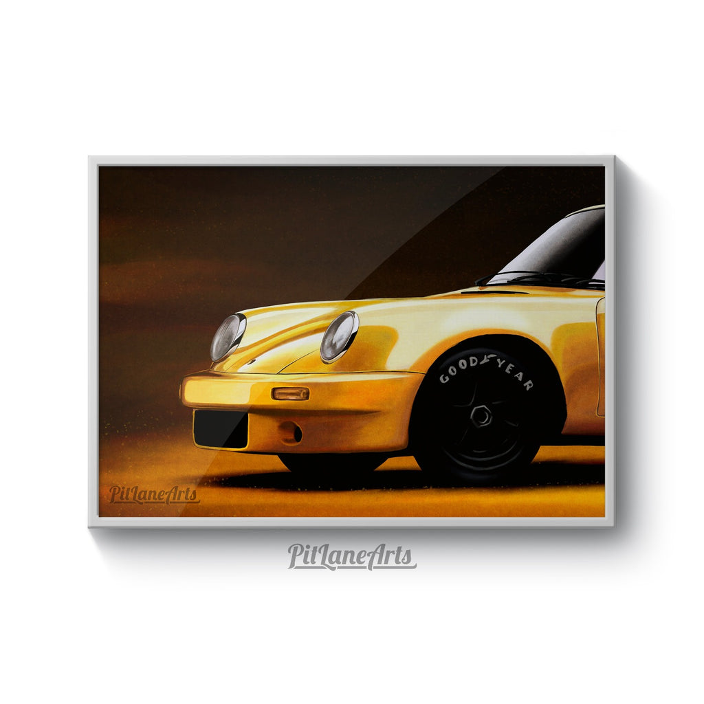 porsche 911 rs print