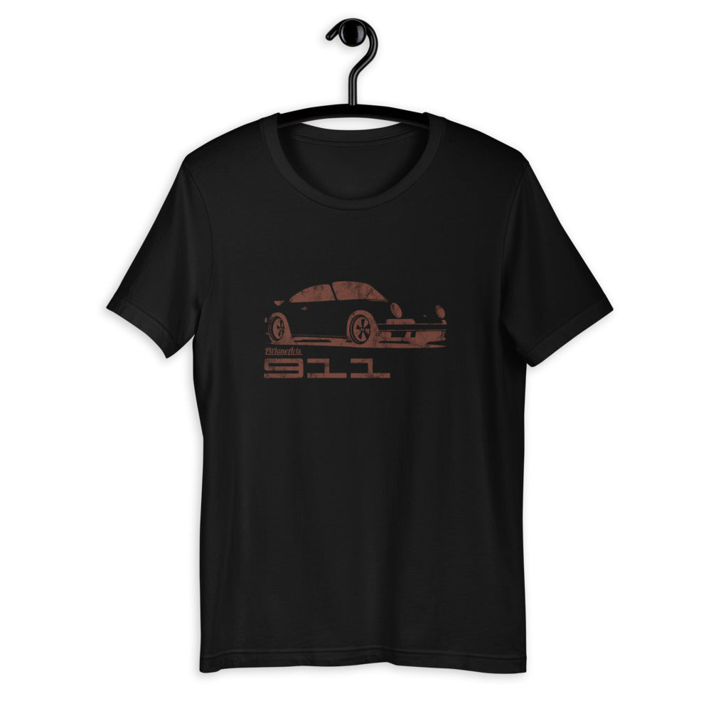 Black Classic 911 T-shirt - PitLaneArts