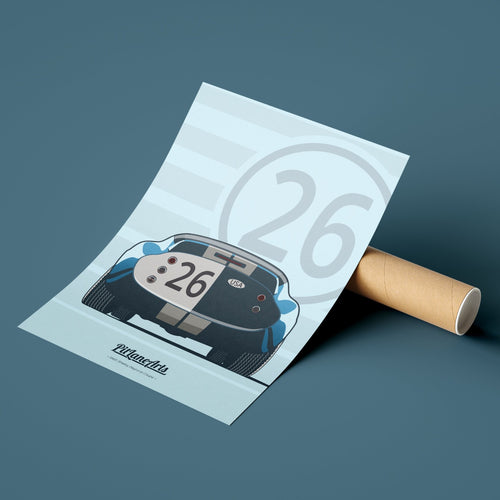 1965 Shelby Daytona Coupe paper Print 