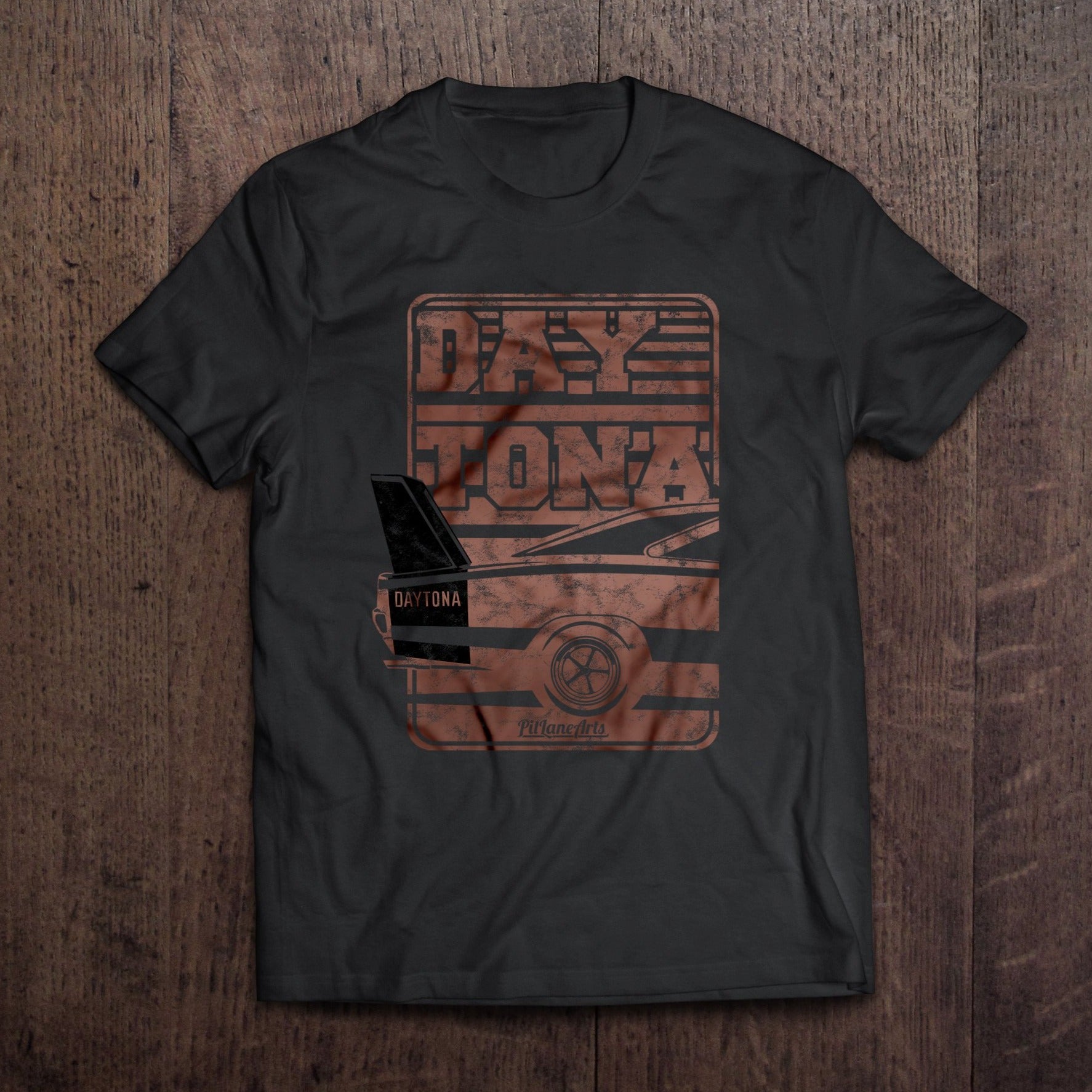 Dark heather grey Daytona Tshirt
