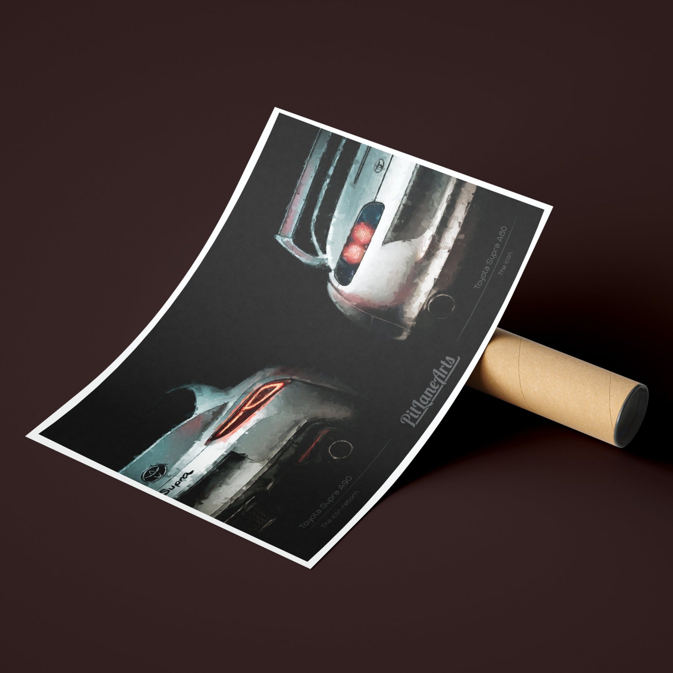 Toyota Supra evolution print 2