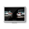 Toyota Supra evolution print poster
