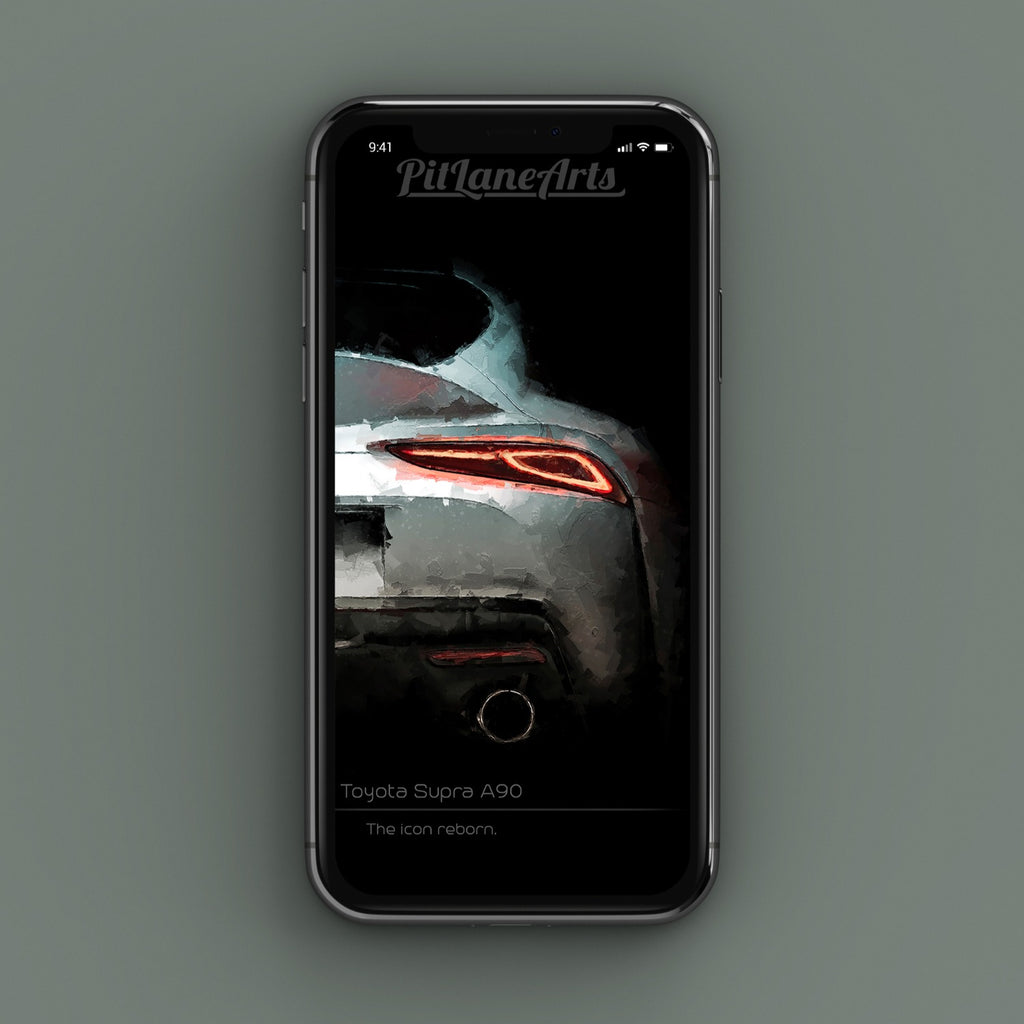 Toyota Supra A90 smartphone wallpaper