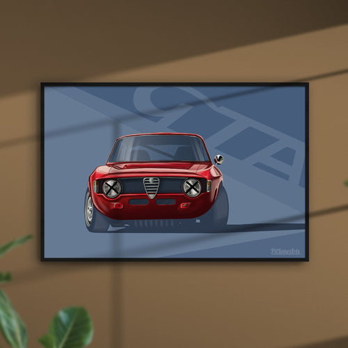 Alfa Romeo Giulia GTA Print