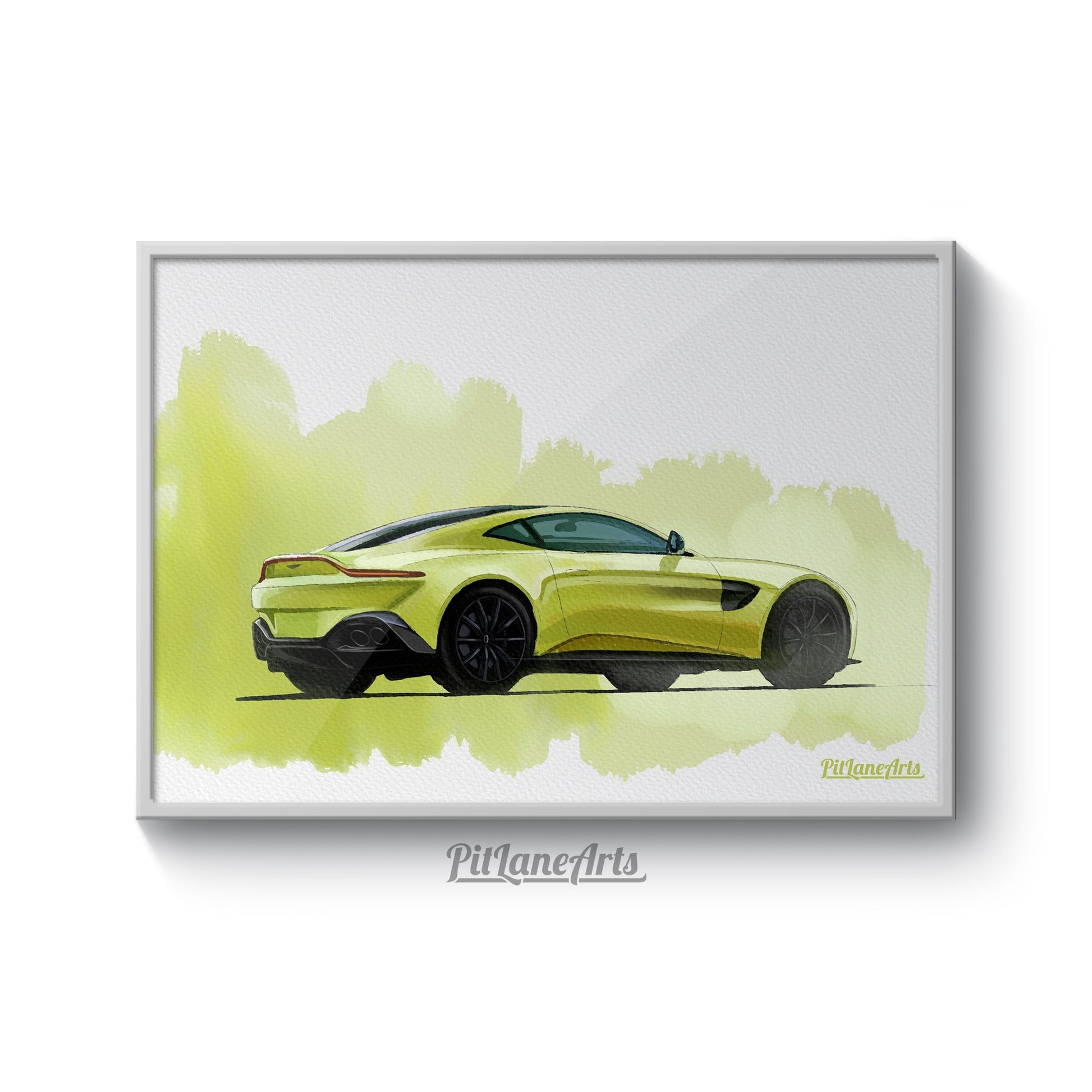 aston martin vantage print