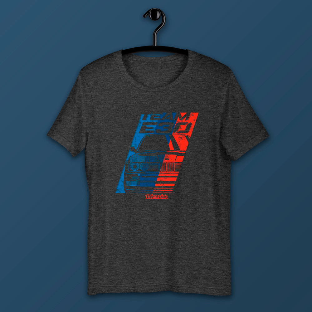 Dark grey heather Team E30 Tshirt