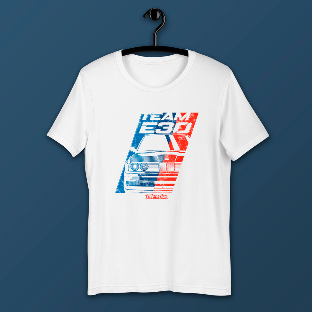 White Team E30 Tshirt