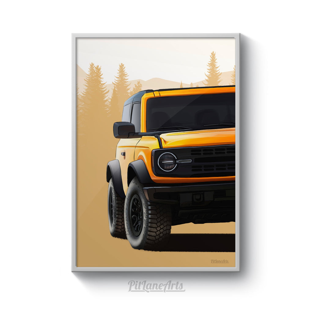 2021 bronco print