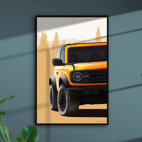 2021 bronco print