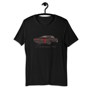 Black Dodge Charger T-shirt - PitLaneArts