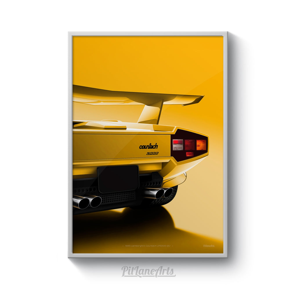 Lamborghini Countach Print