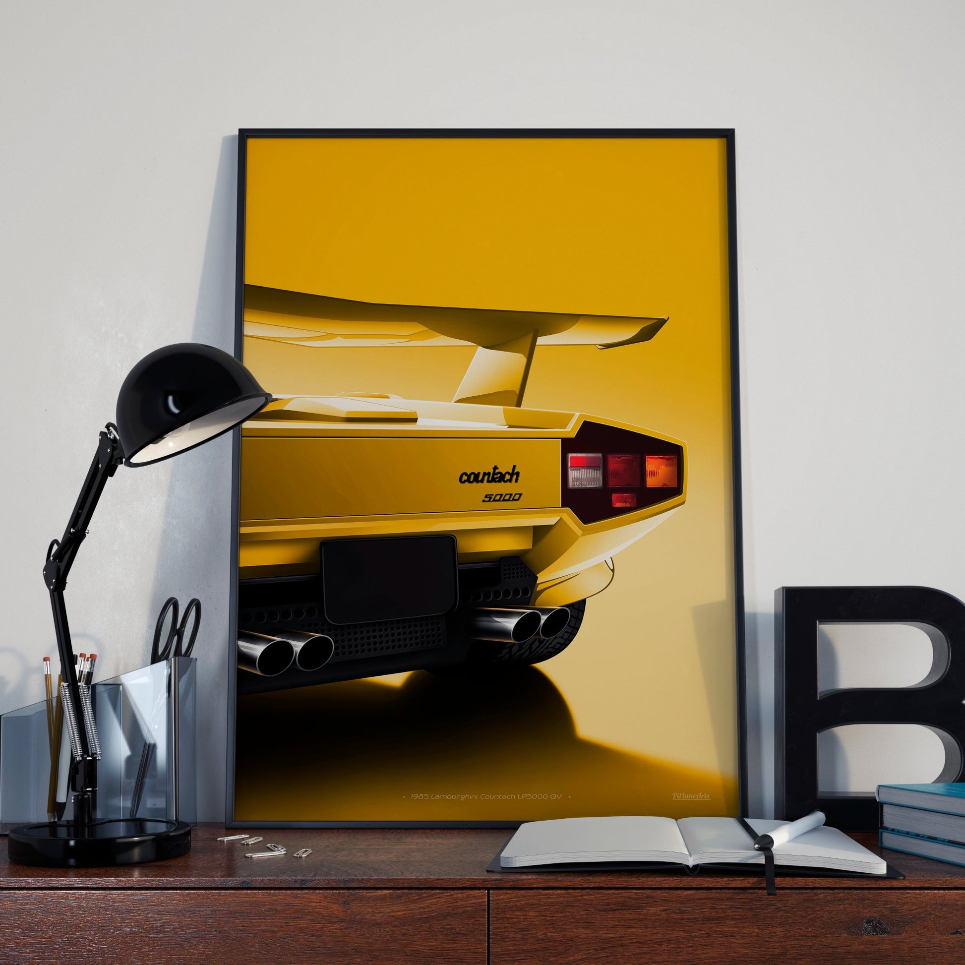 Lamborghini Countach Print