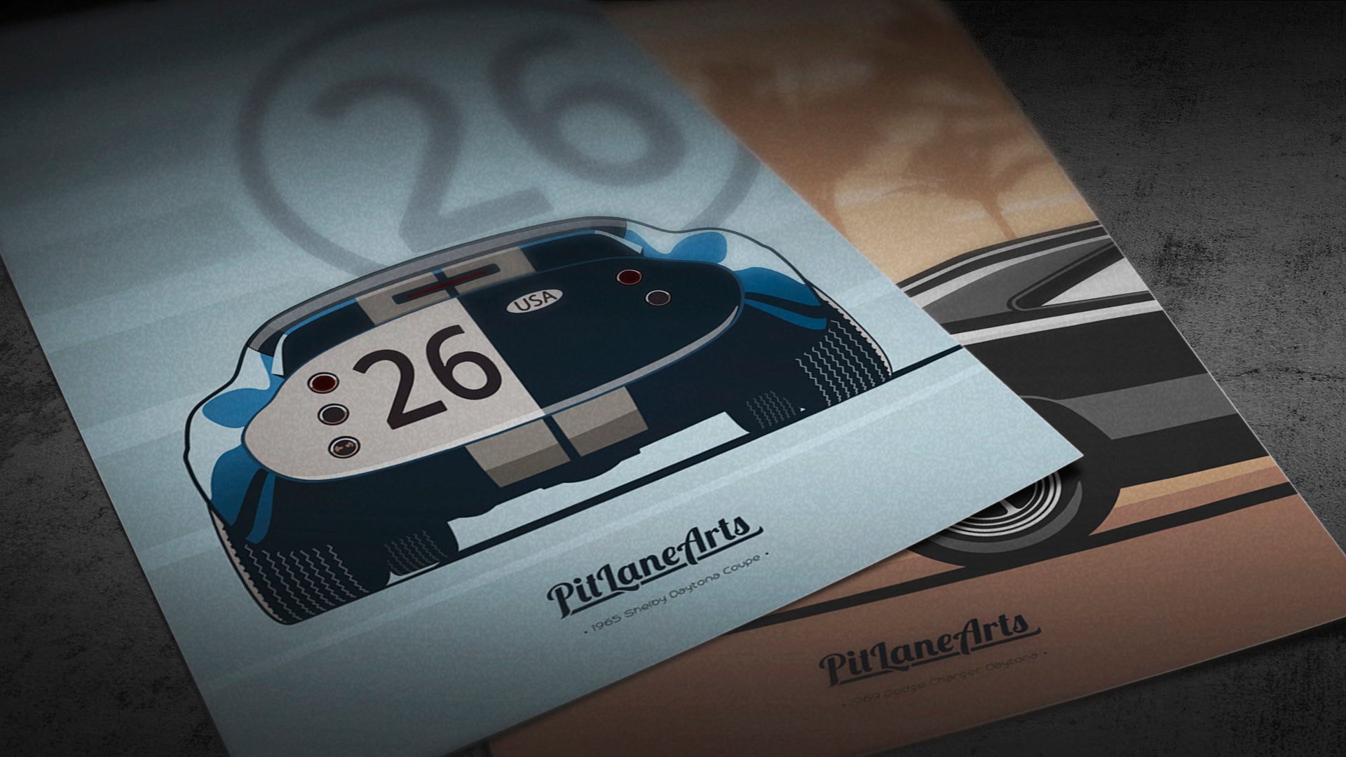 Custom Car Art Print – Personalised Handmade Illustration
